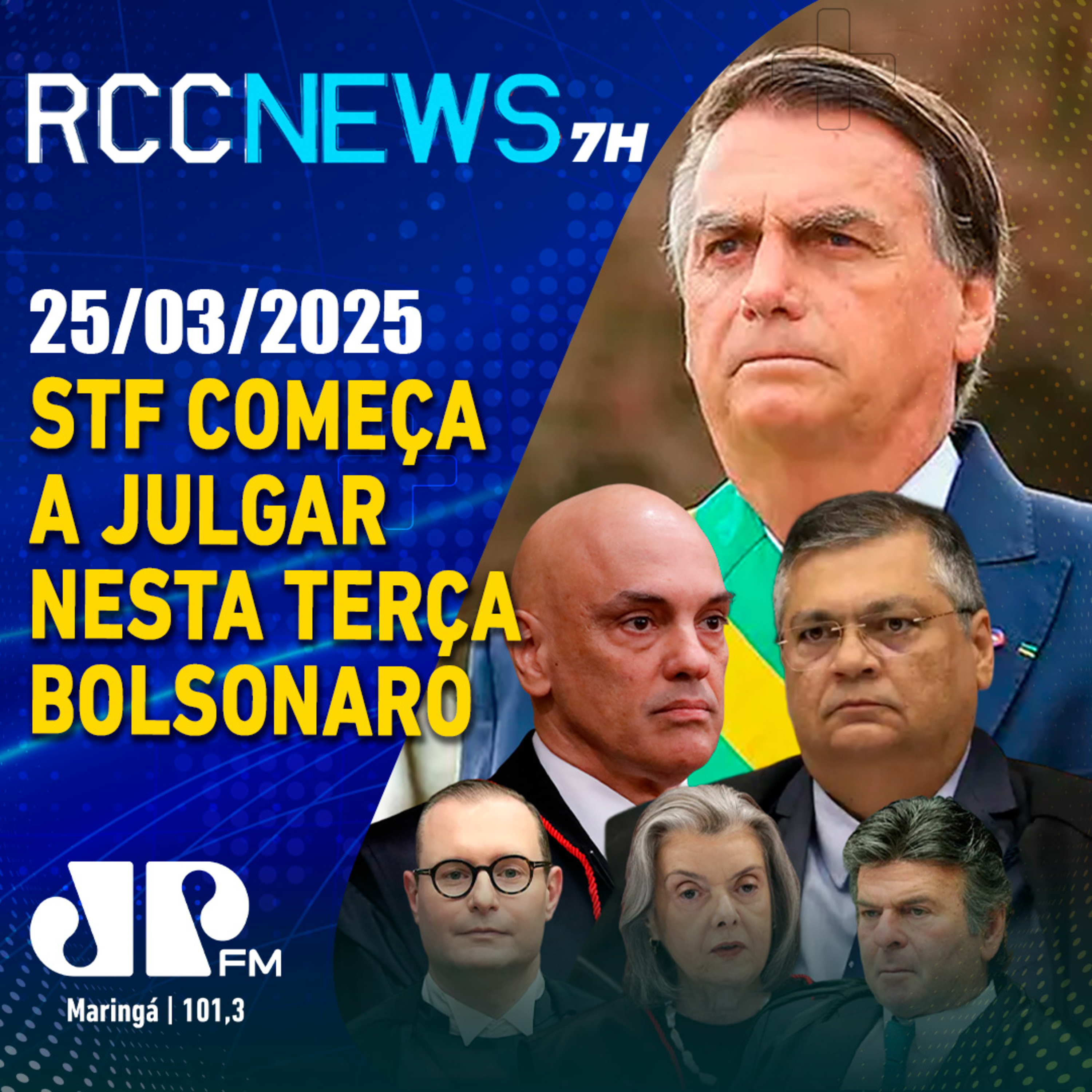 STF começa a julgar nesta terça Bolsonaro e mais 7 acusados episode artwork
