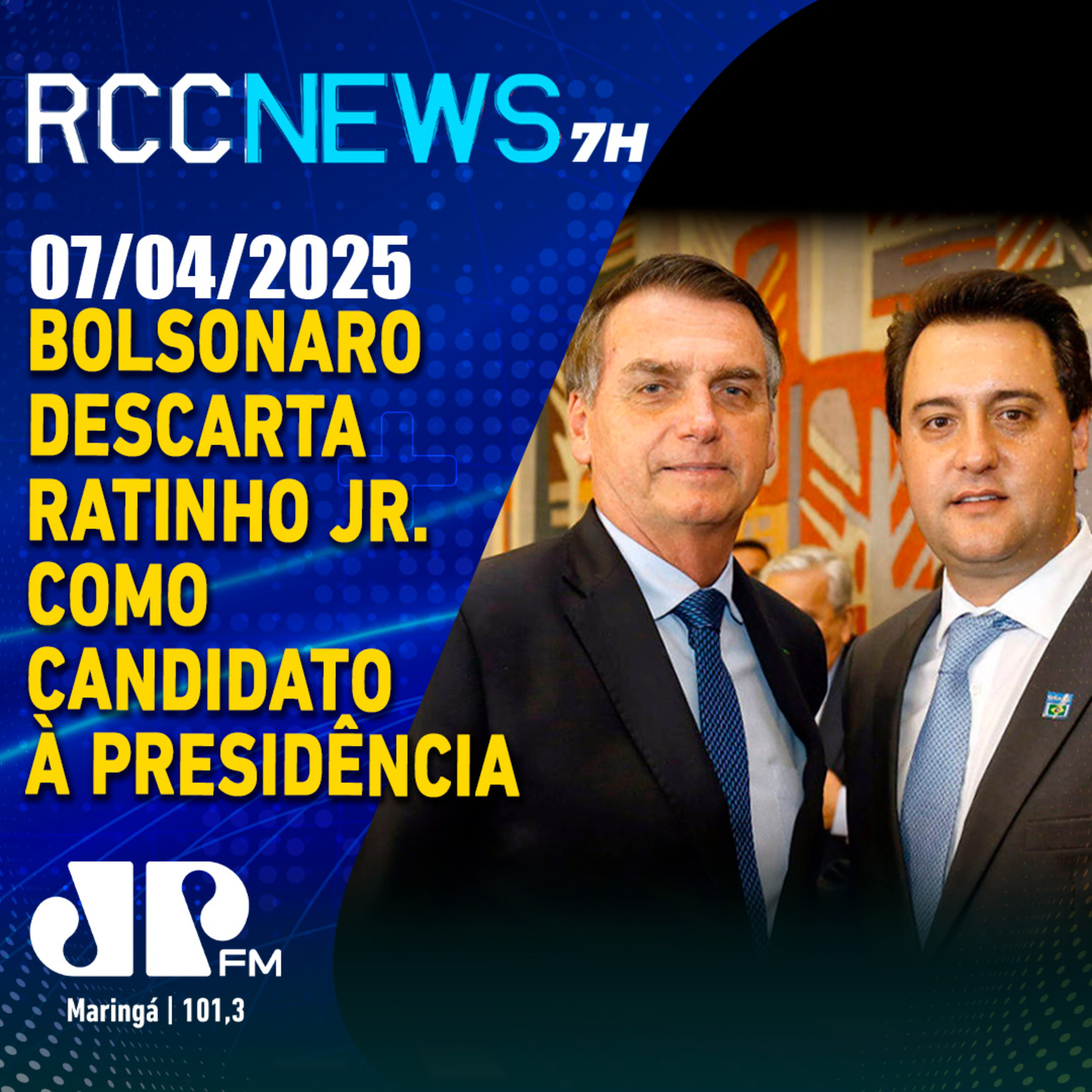 Bolsonaro descarta Ratinho Jr. para presidência e deixa ele apenas com o Senado episode artwork