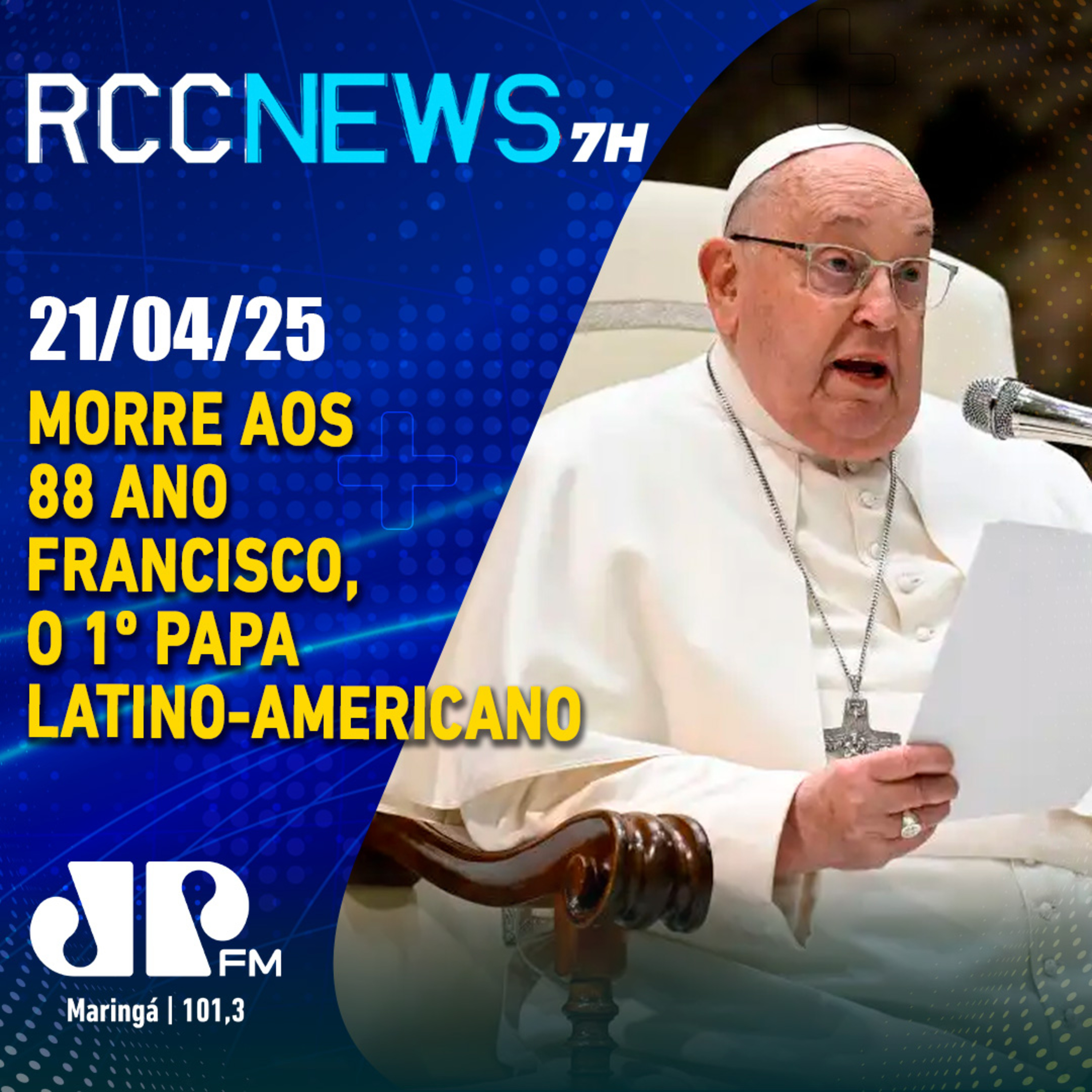 Católicos em luto por todo o mundo, morreu o Papa Francisco episode artwork