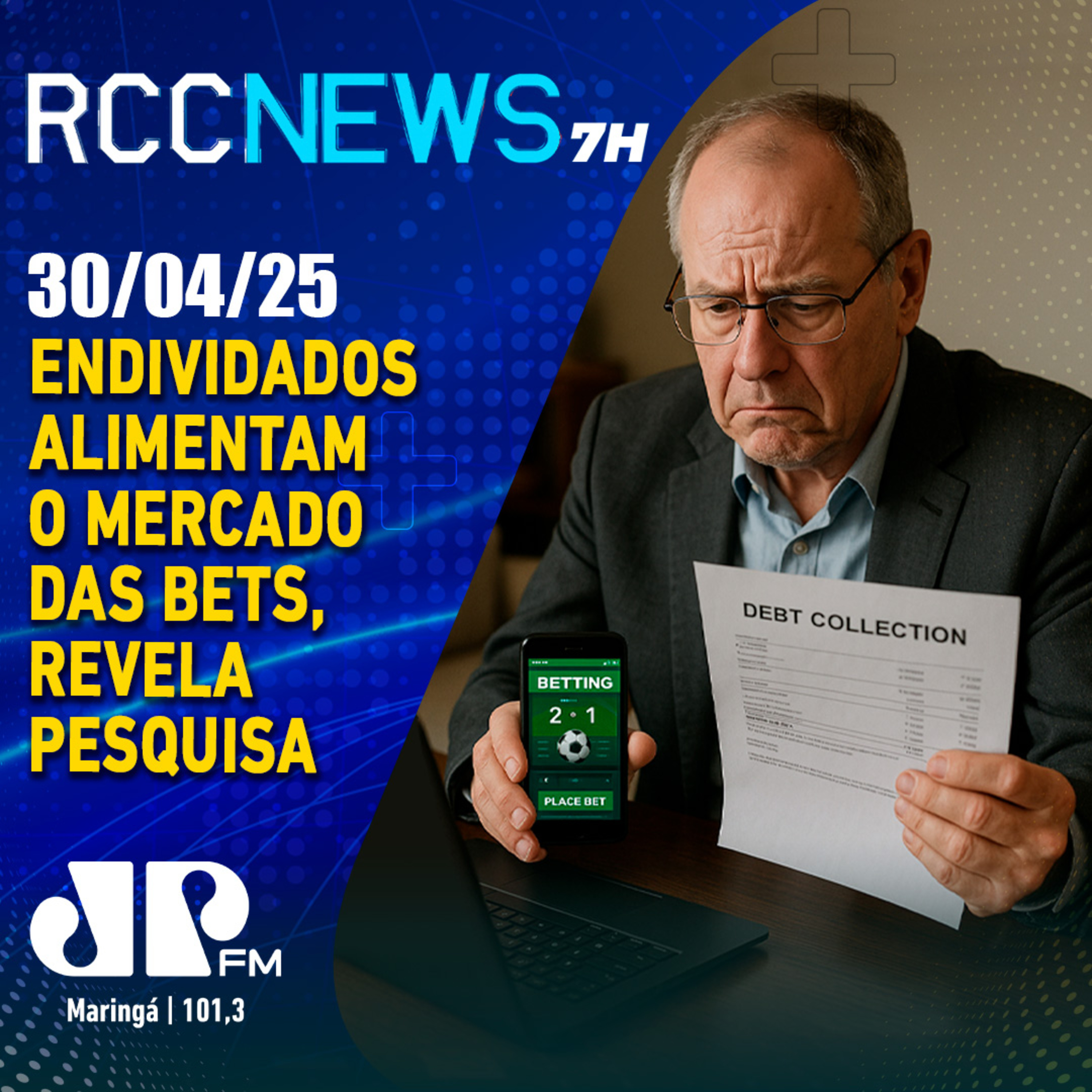 Pesquisa mostra que apostadores de Bets normalmente são pessoas endividadas episode artwork