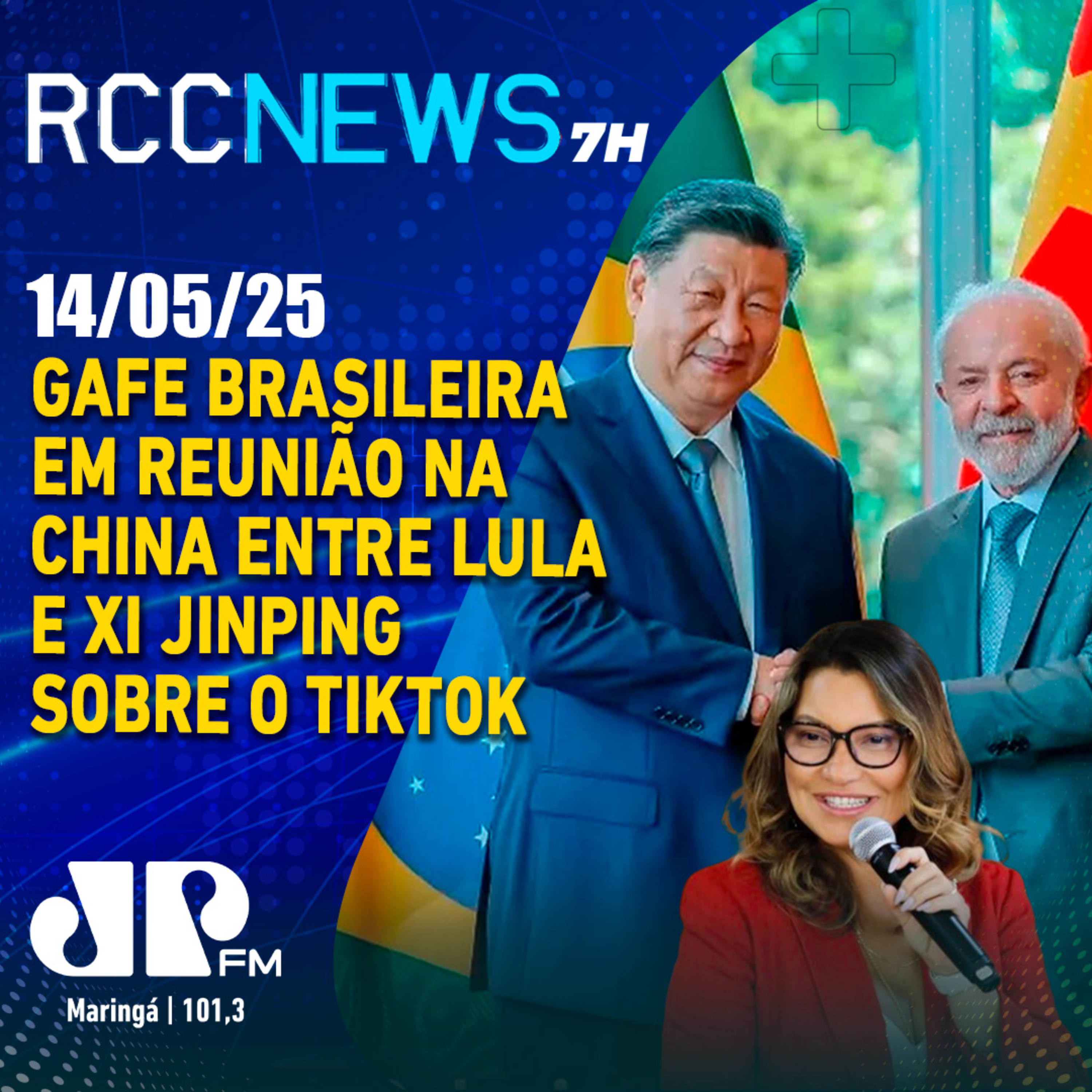 Gafe brasileira em reunião na China entre Lula e Xi Jinping sobre o Tiktok episode artwork