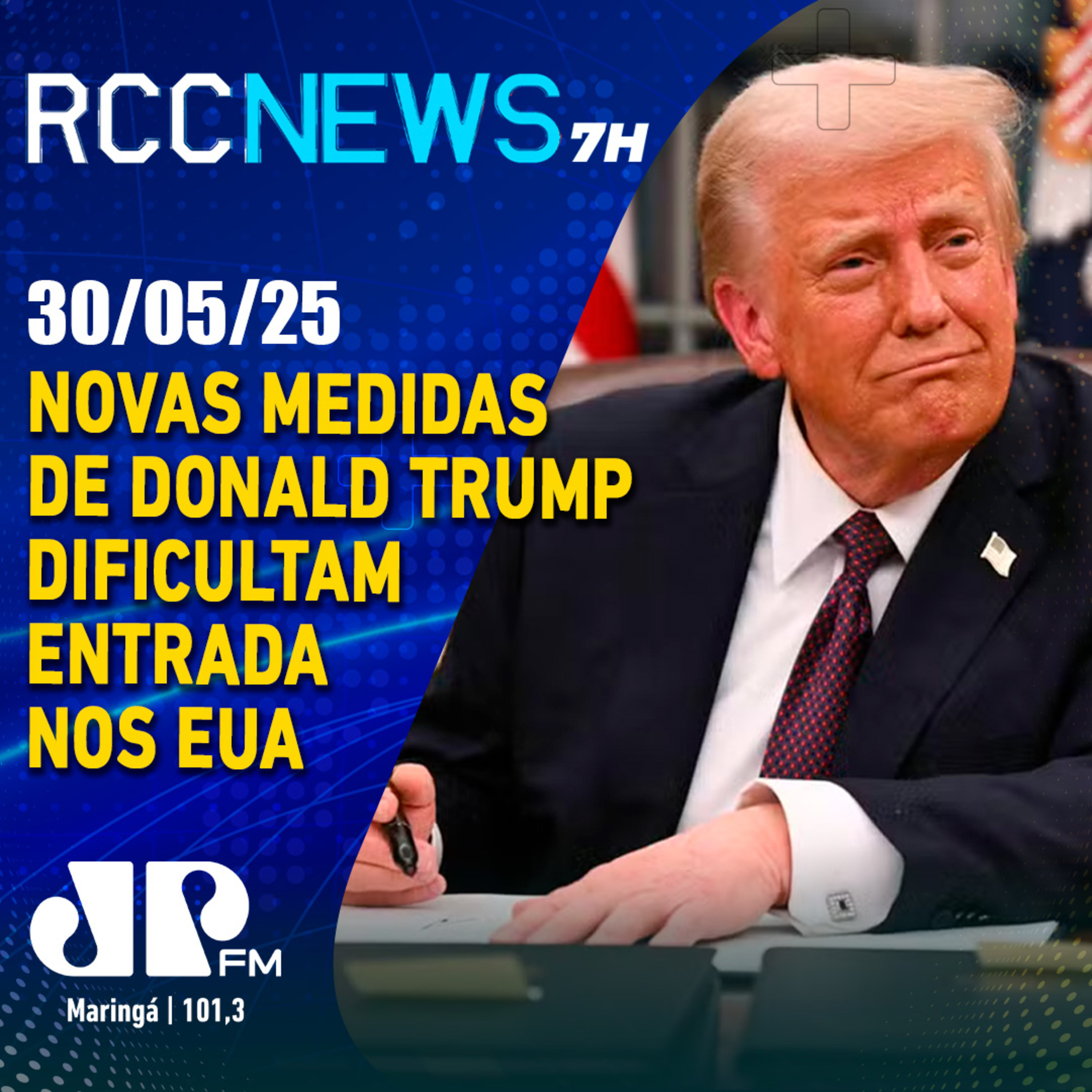 Novas medidas de Trump dificultam entrada nos EUA: entenda o impacto nos vistos episode artwork