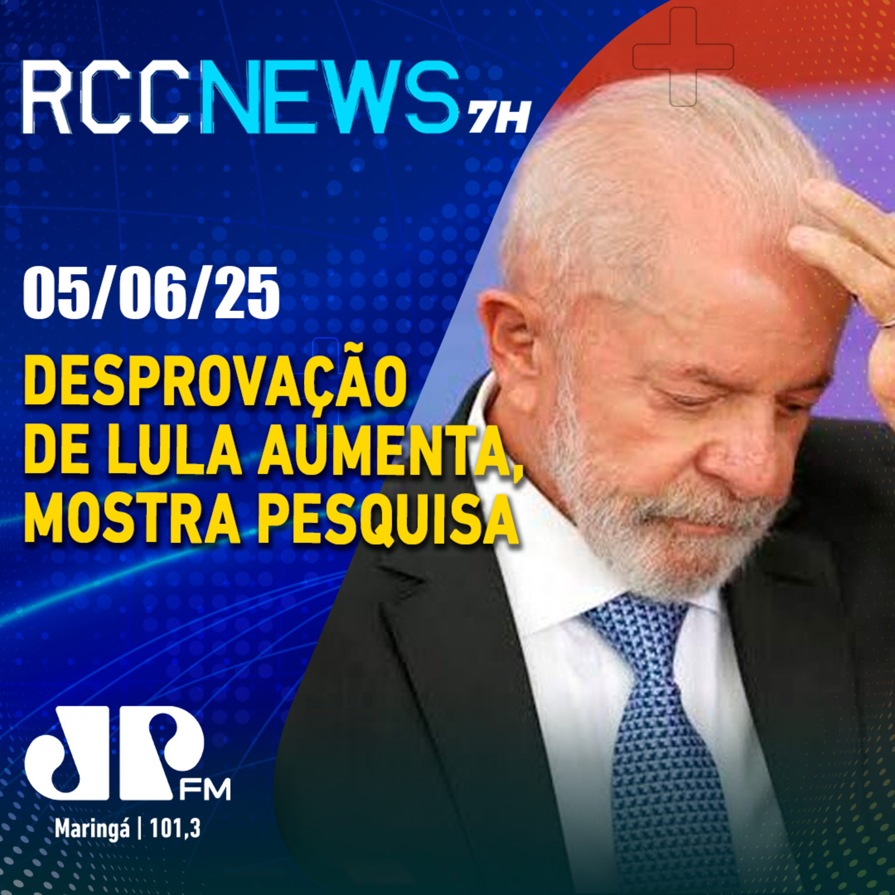 Desaprovação do Governo Lula chega a 57%, diz pesquisa Quaest episode artwork