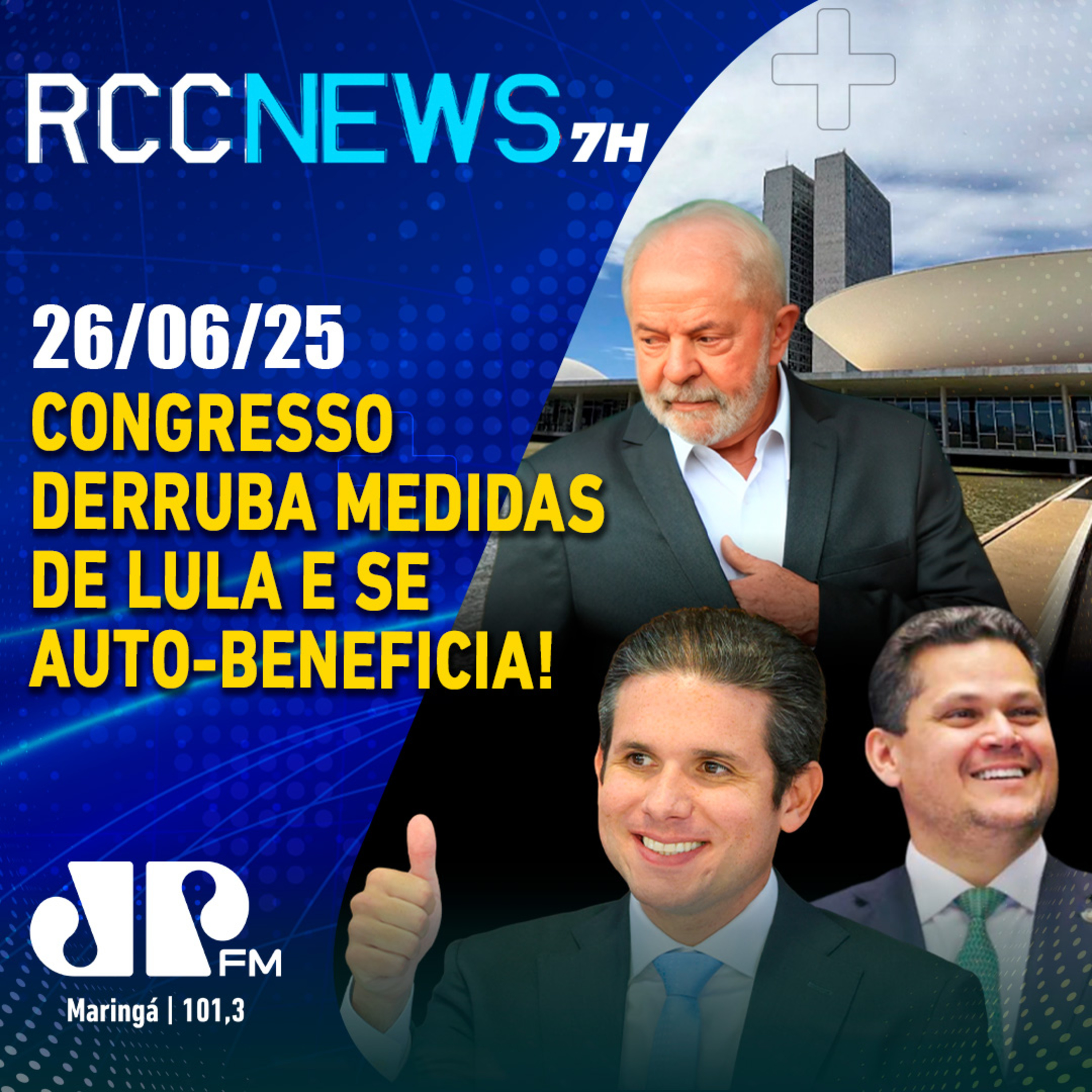 Congresso derruba decretos de Lula e amplia número de parlamentares episode artwork