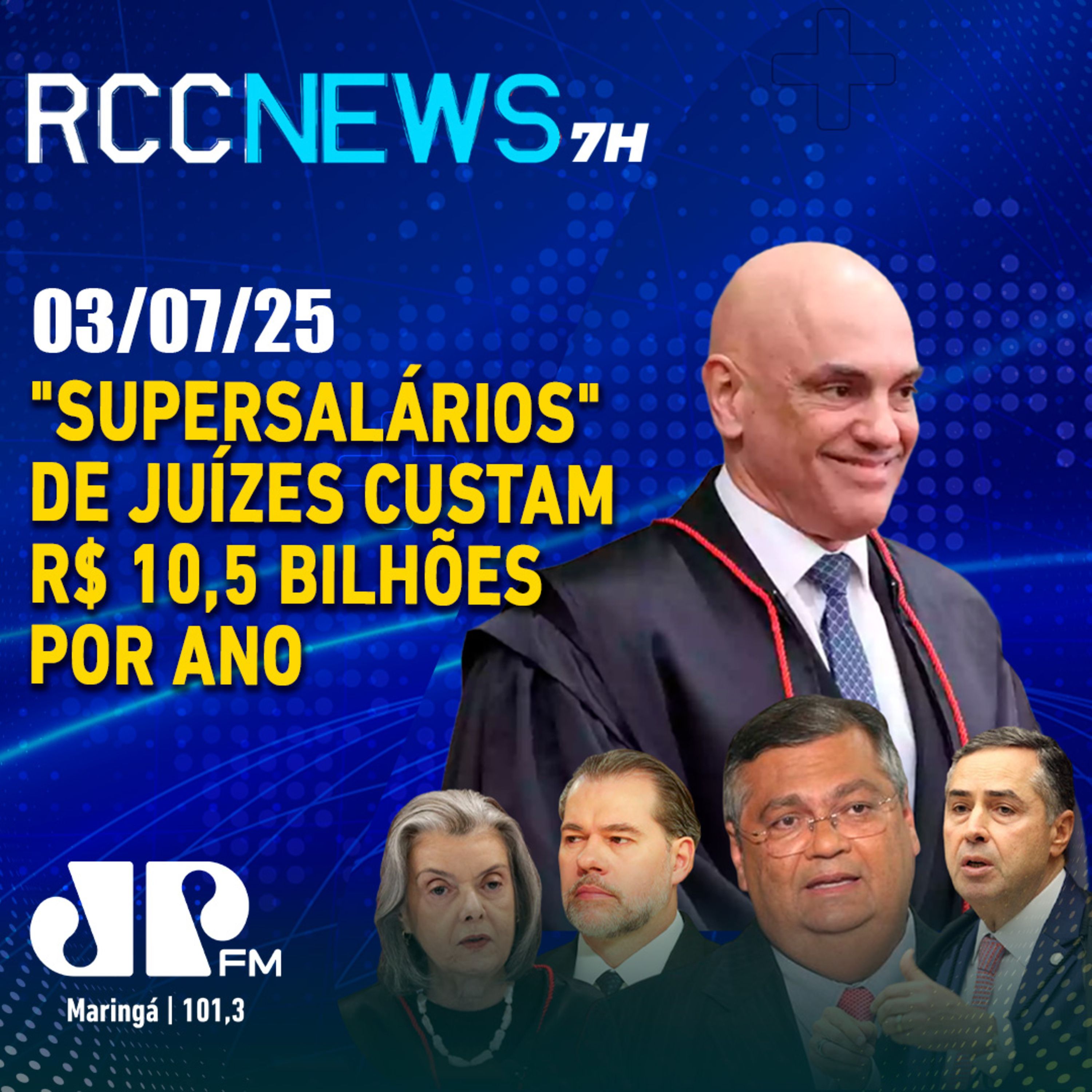 “Supersalários” de juízes custam R$ 10,5 bilhões por ano episode artwork