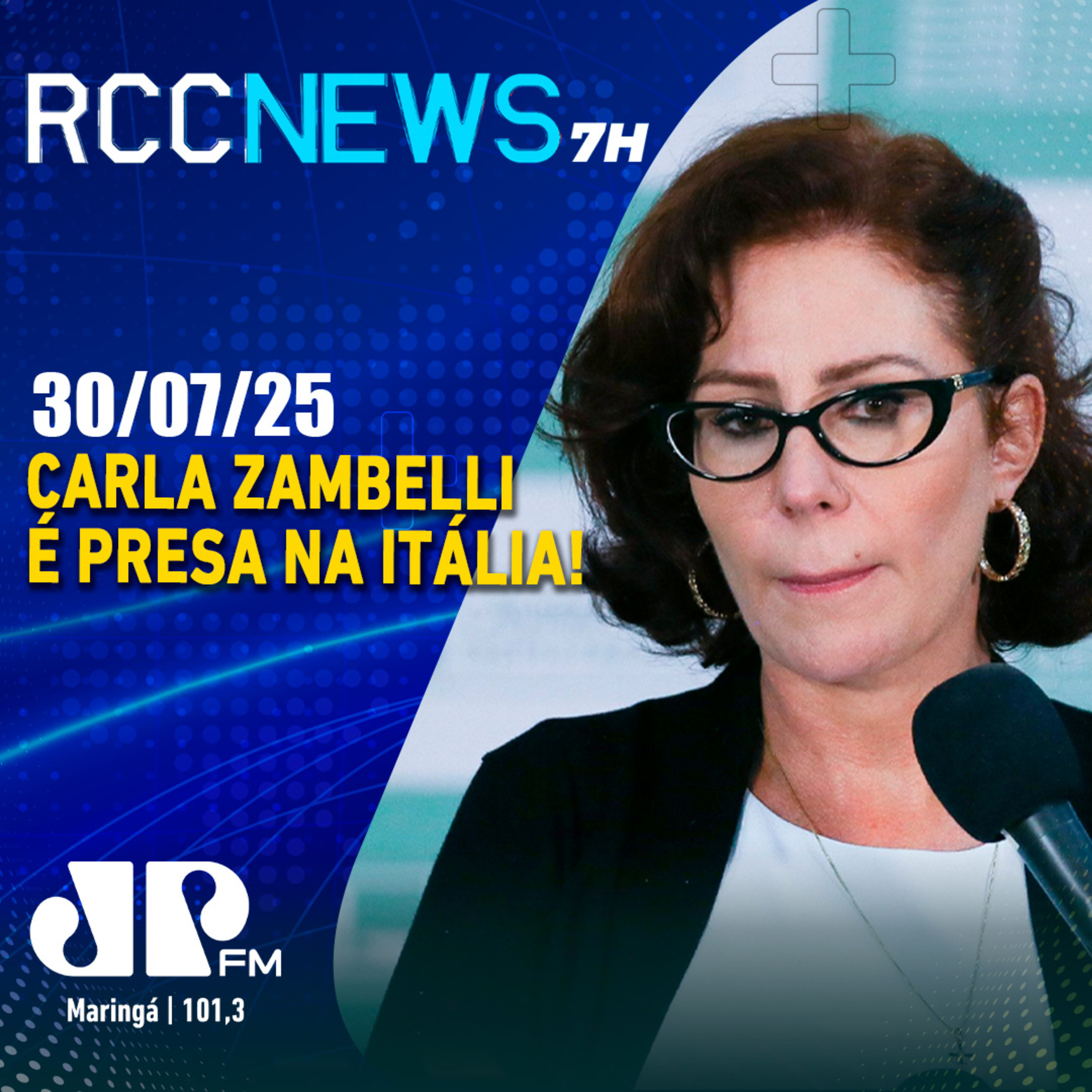Carla Zambelli é presa na Itália! O que vai acontecer com a deputada? episode artwork