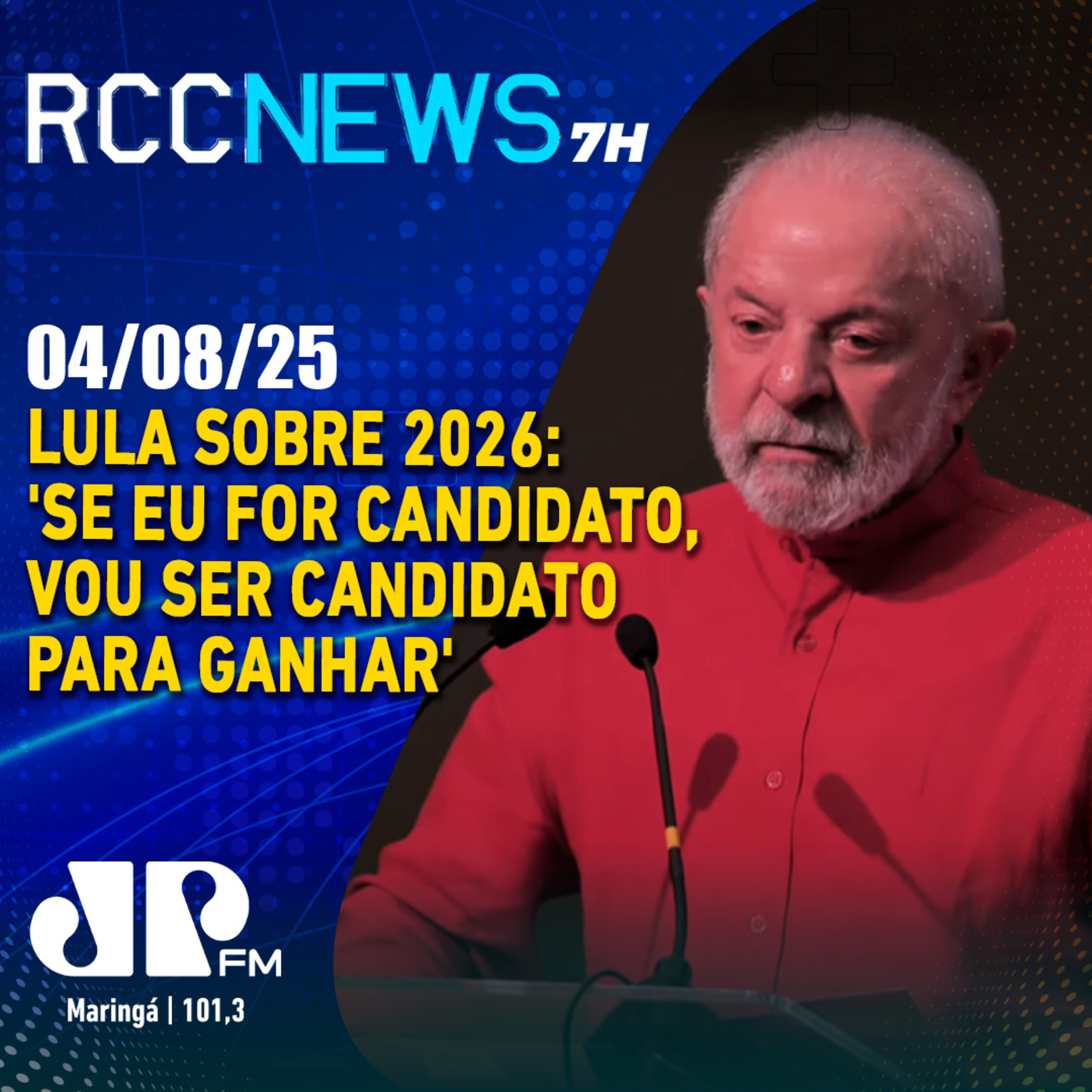 Lula diz que, se tiver saúde, disputará reeleição em 2026 episode artwork