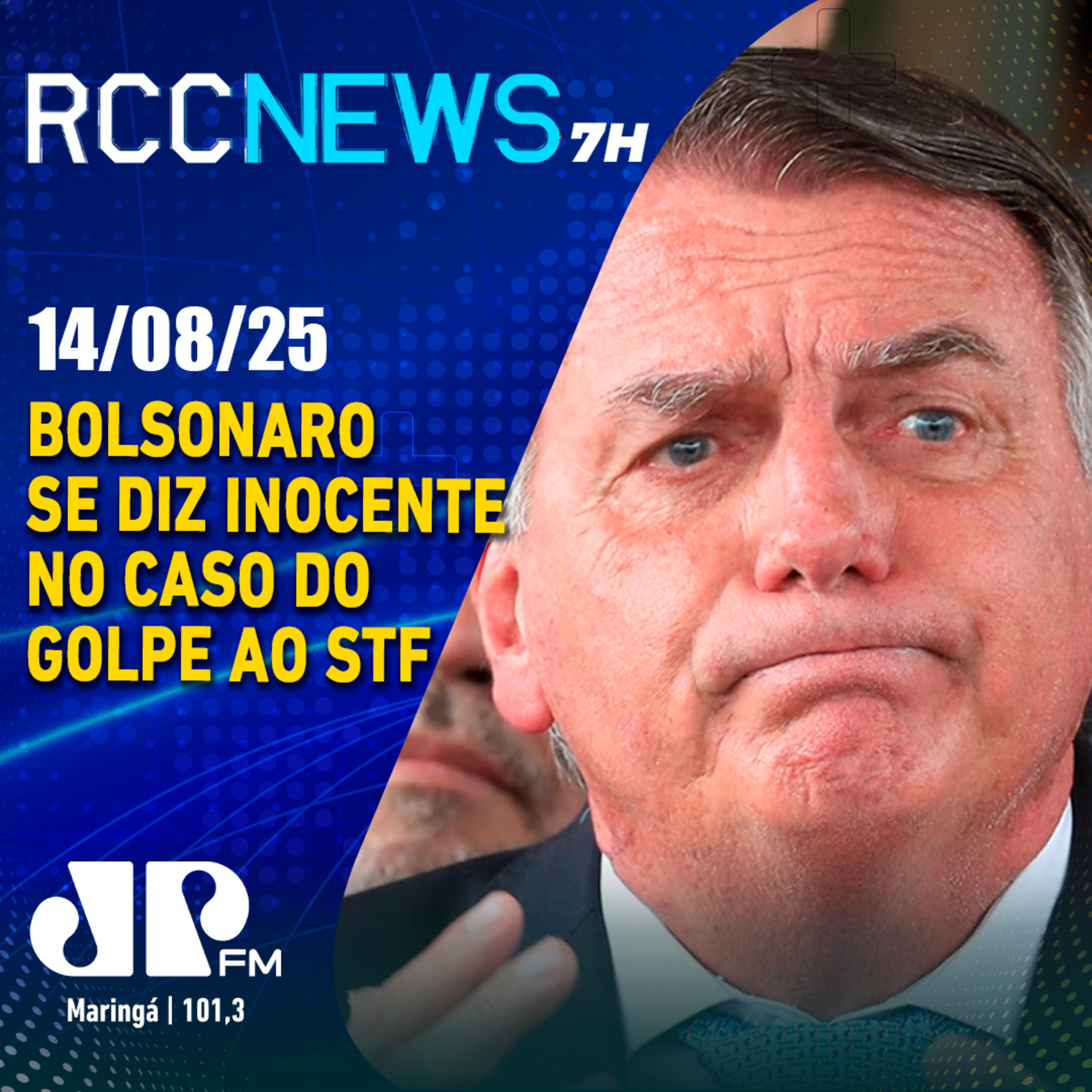 Bolsonaro se diz inocente no caso do suposto golpe ao STF episode artwork