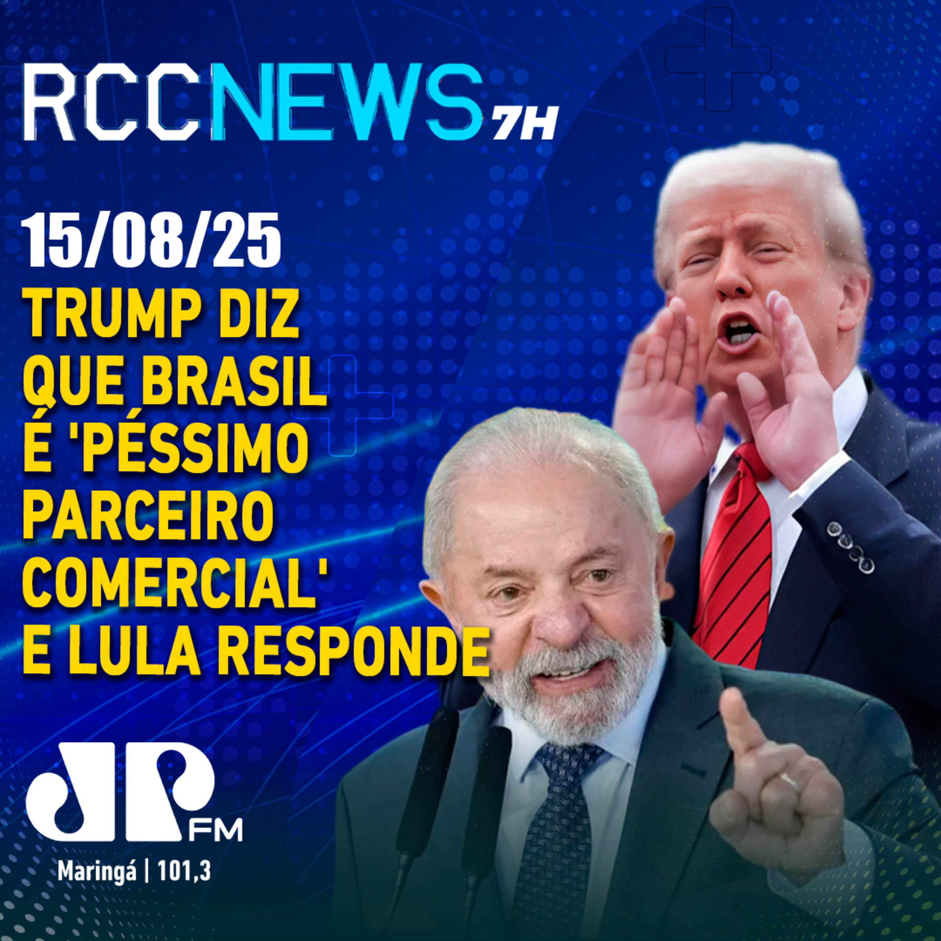 Trump diz que Brasil é ‘péssimo parceiro comercial’ e Lula responde episode artwork