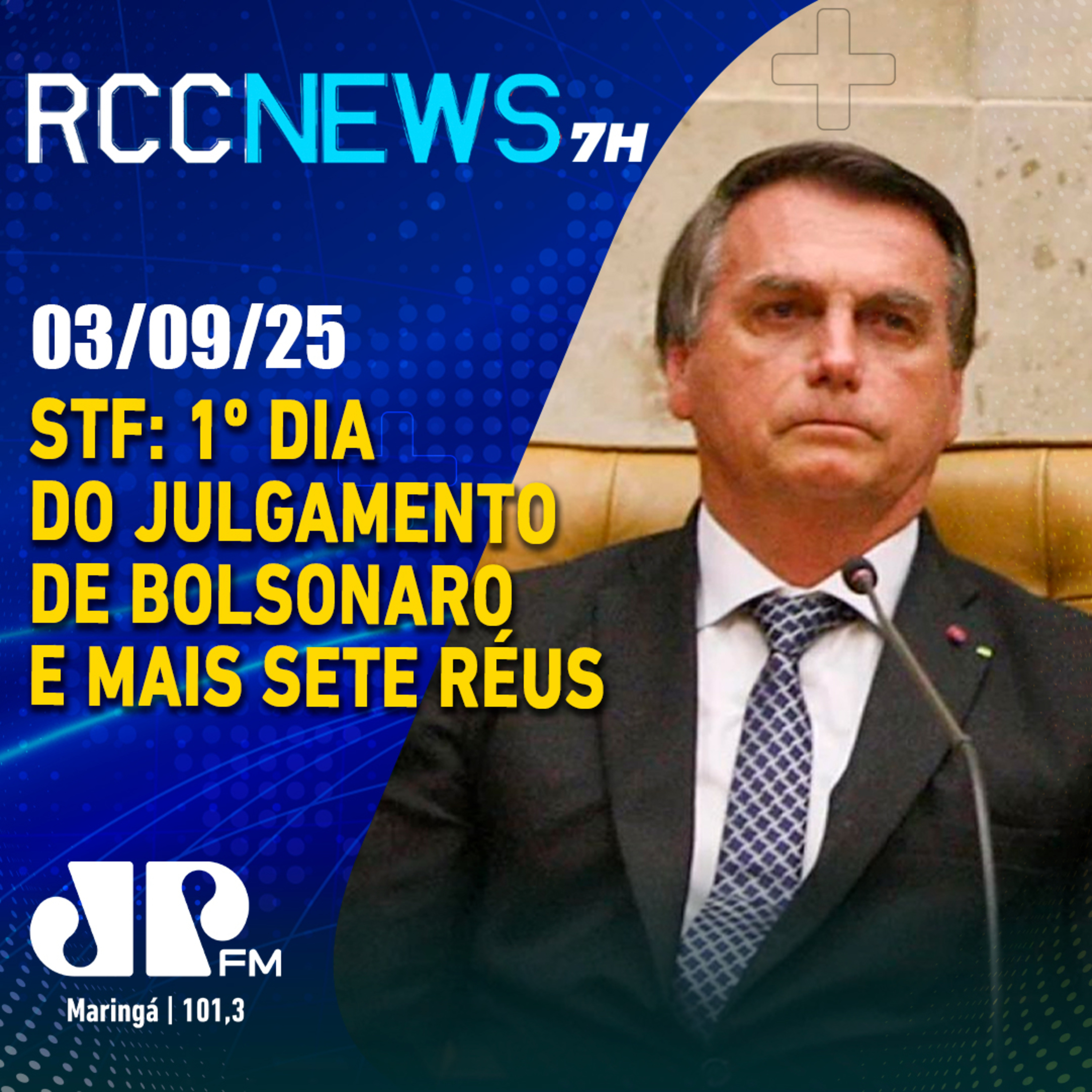 STF: 1º dia do julgamento de Bolsonaro e mais sete réus episode artwork
