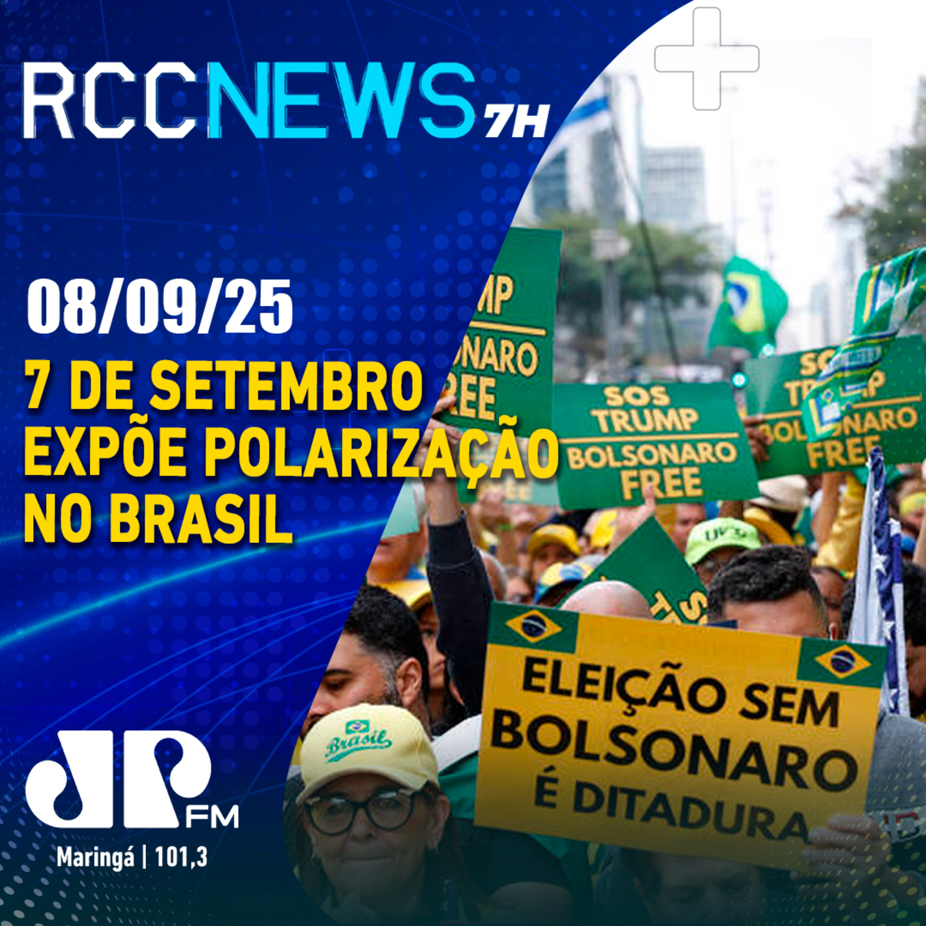 Manifestações durante o 7 de Setembro expõem polarização no Brasil episode artwork