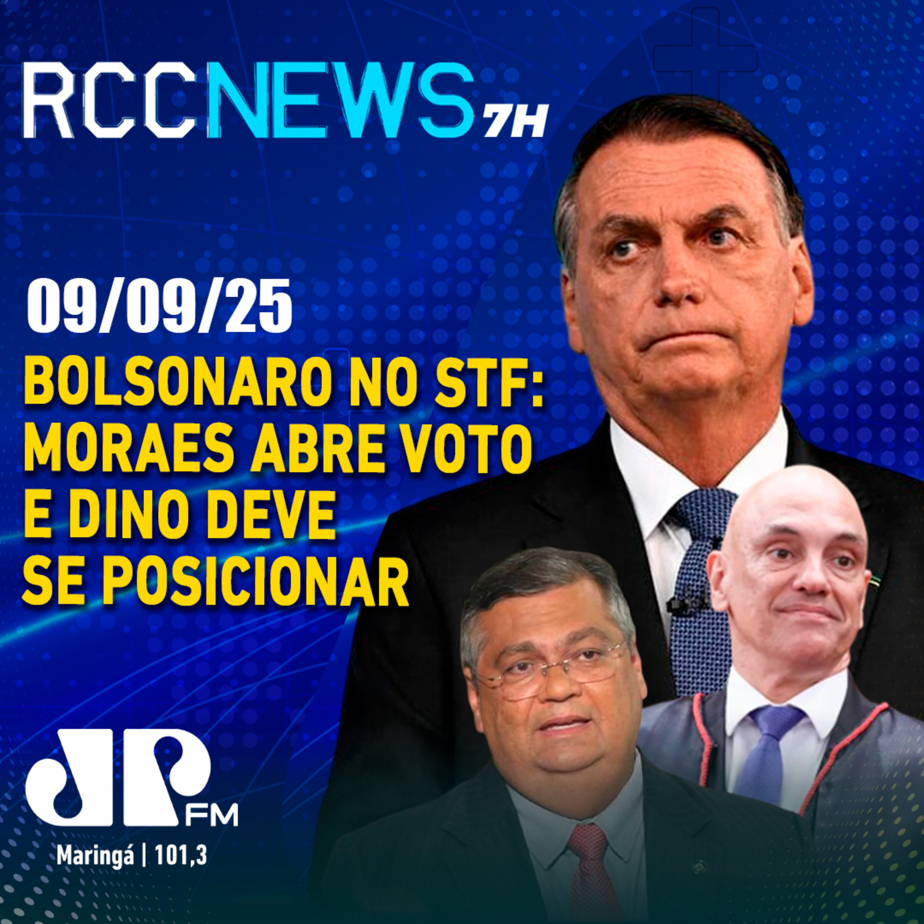 Julgamento de Bolsonaro deve ter votos de Moraes e Dino nesta terça episode artwork