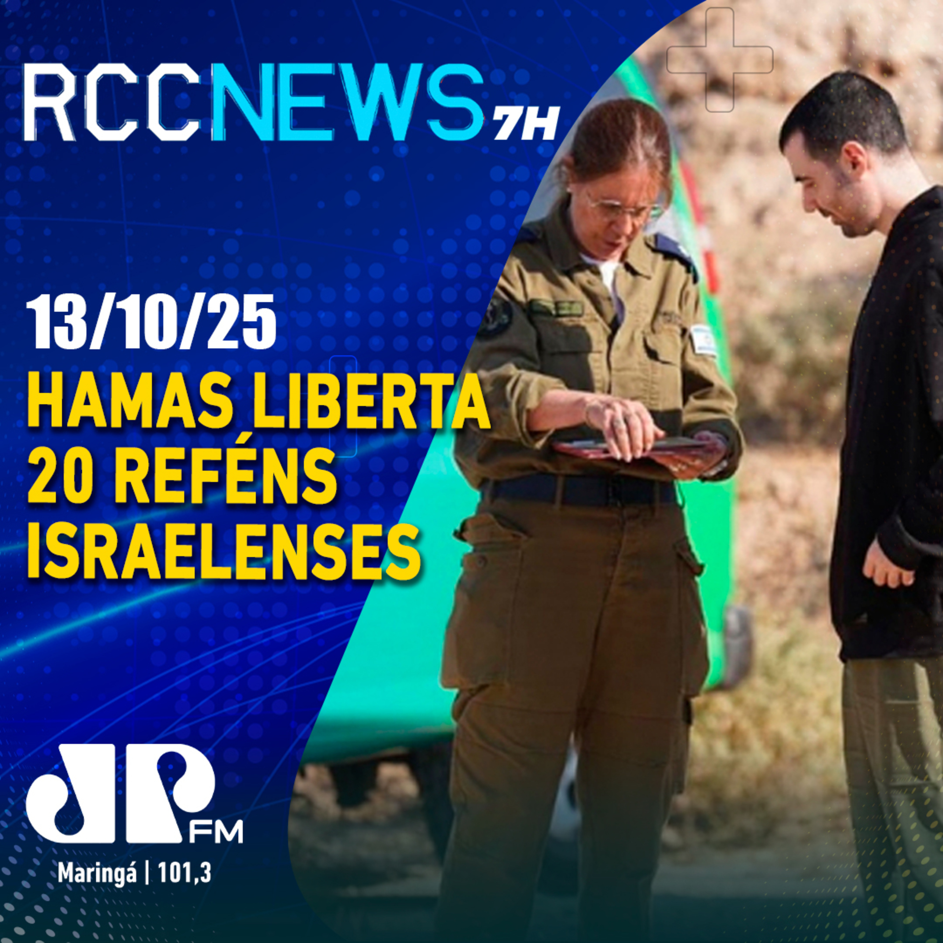 Hamas liberta 20 reféns israelenses; Trump discursa no parlamento de Israel episode artwork
