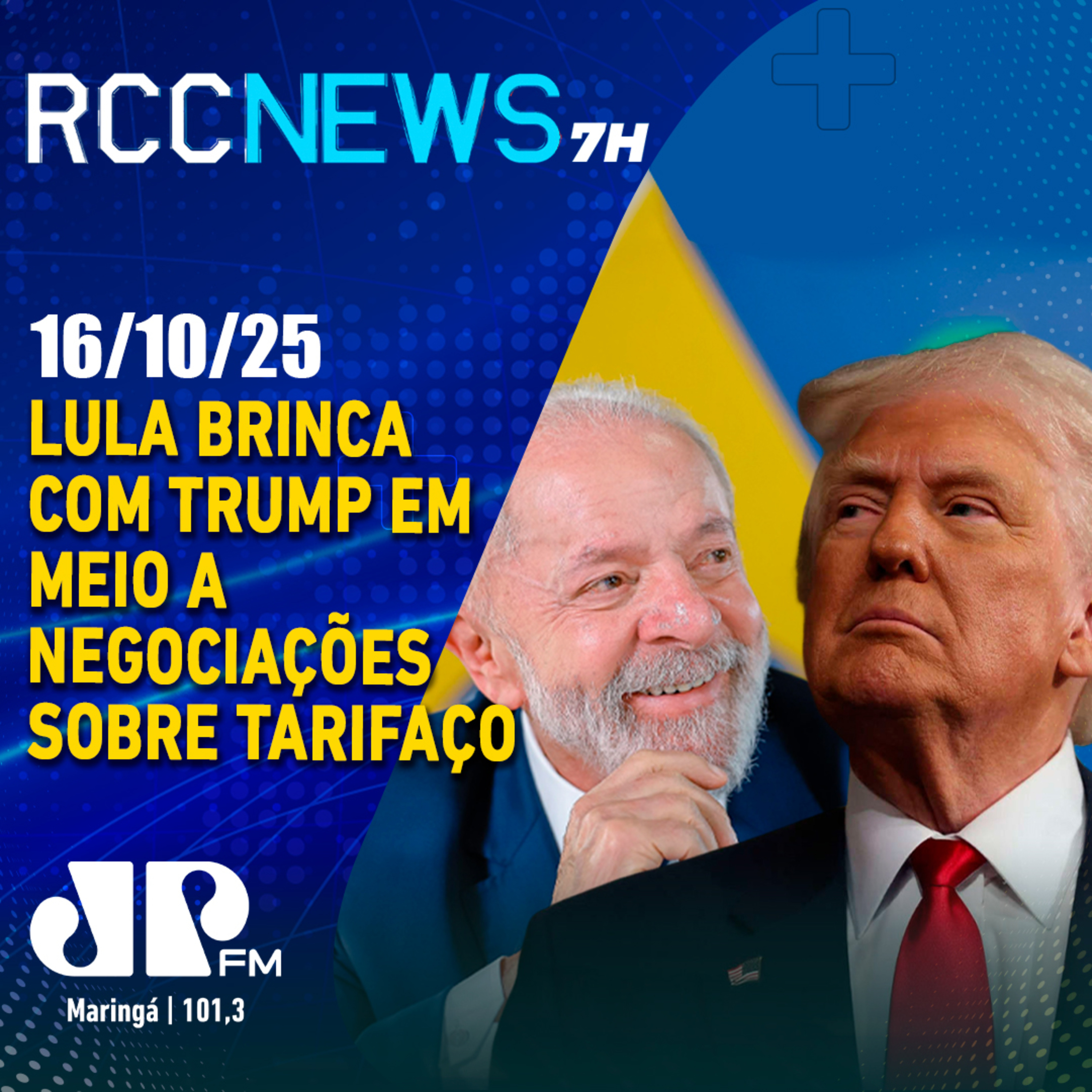 Lula brinca com Trump em meio a negociações sobre tarifaço episode artwork