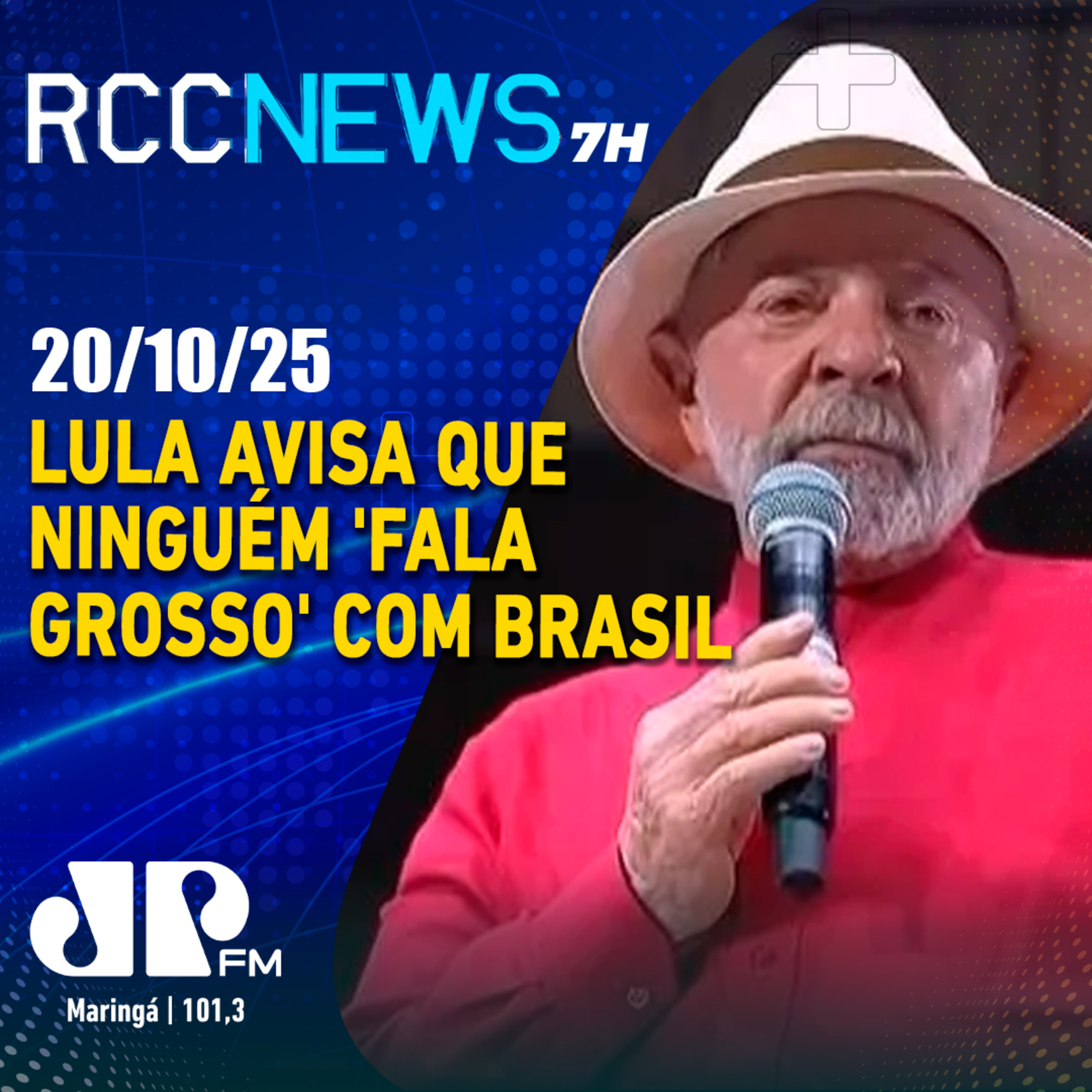 Lula diz esperar que “nunca mais um país fale grosso com o Brasil” episode artwork