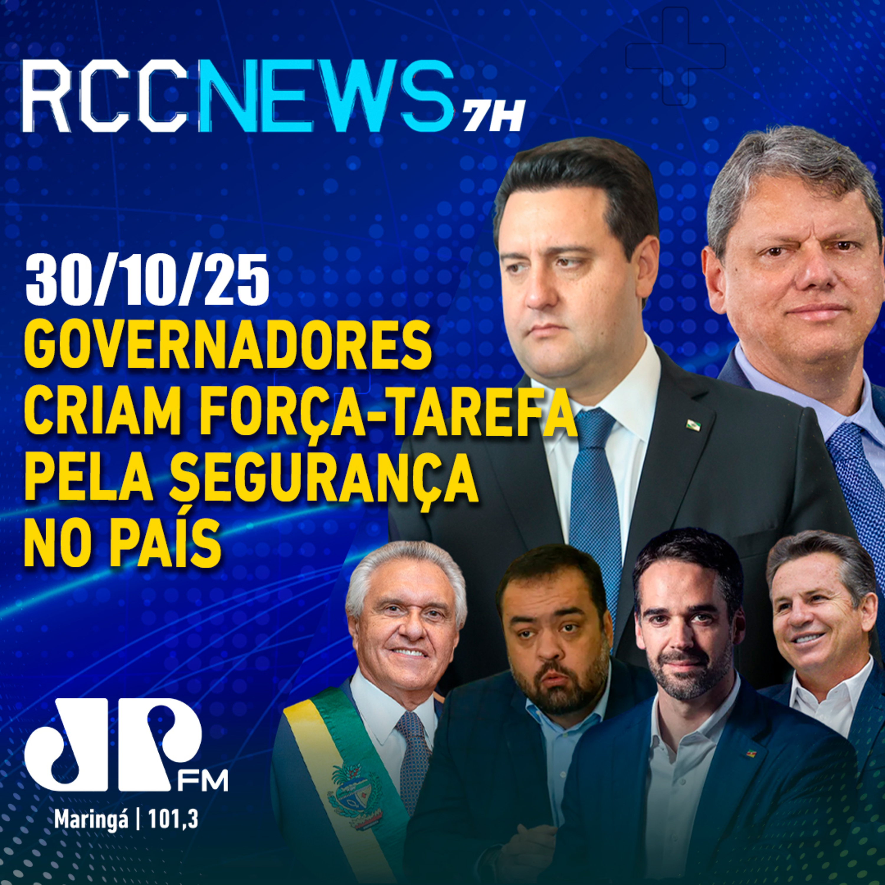 Governadores articulam força-tarefa pela segurança após operação no Rio episode artwork