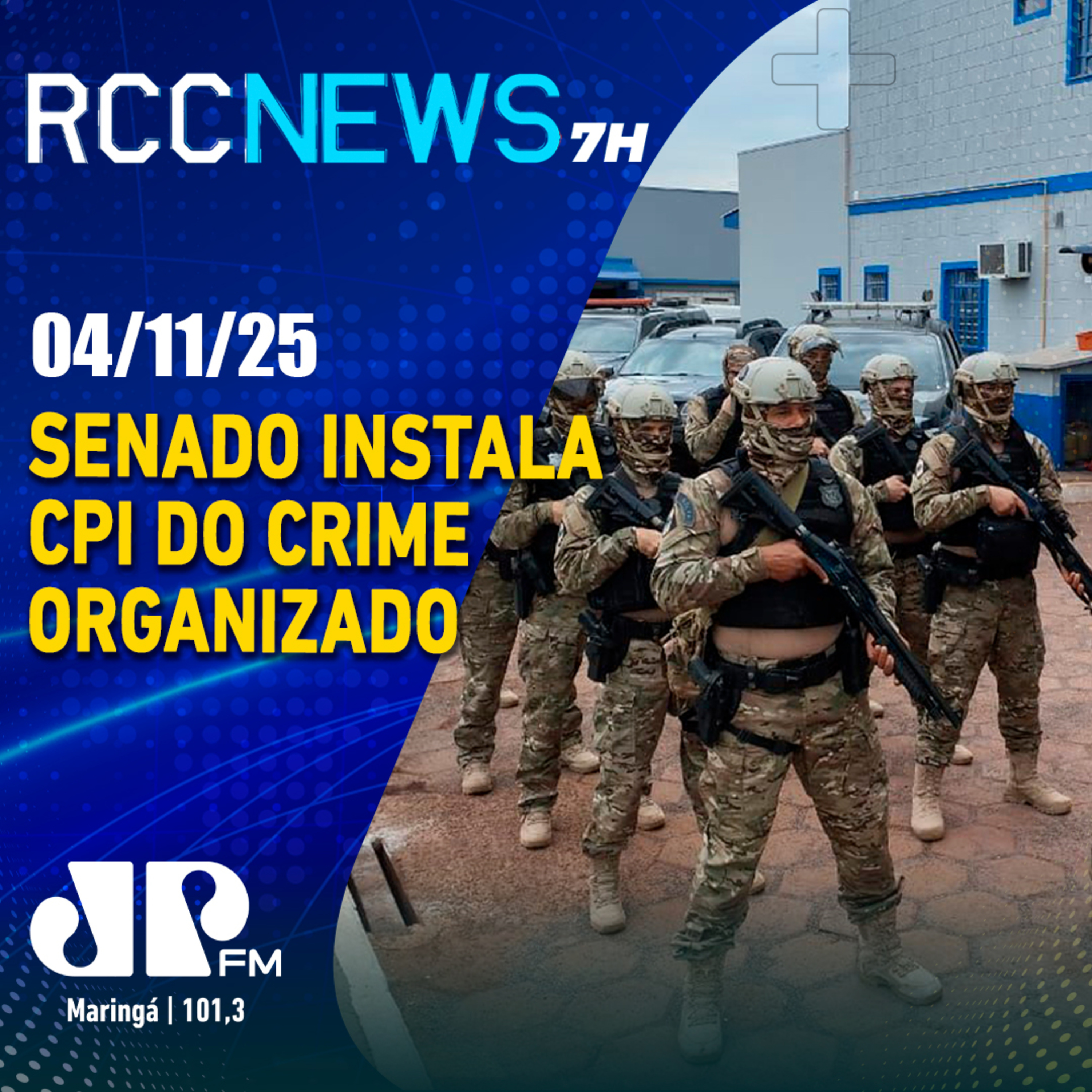 Com facções na mira, Senado instala CPI do Crime Organizado episode artwork