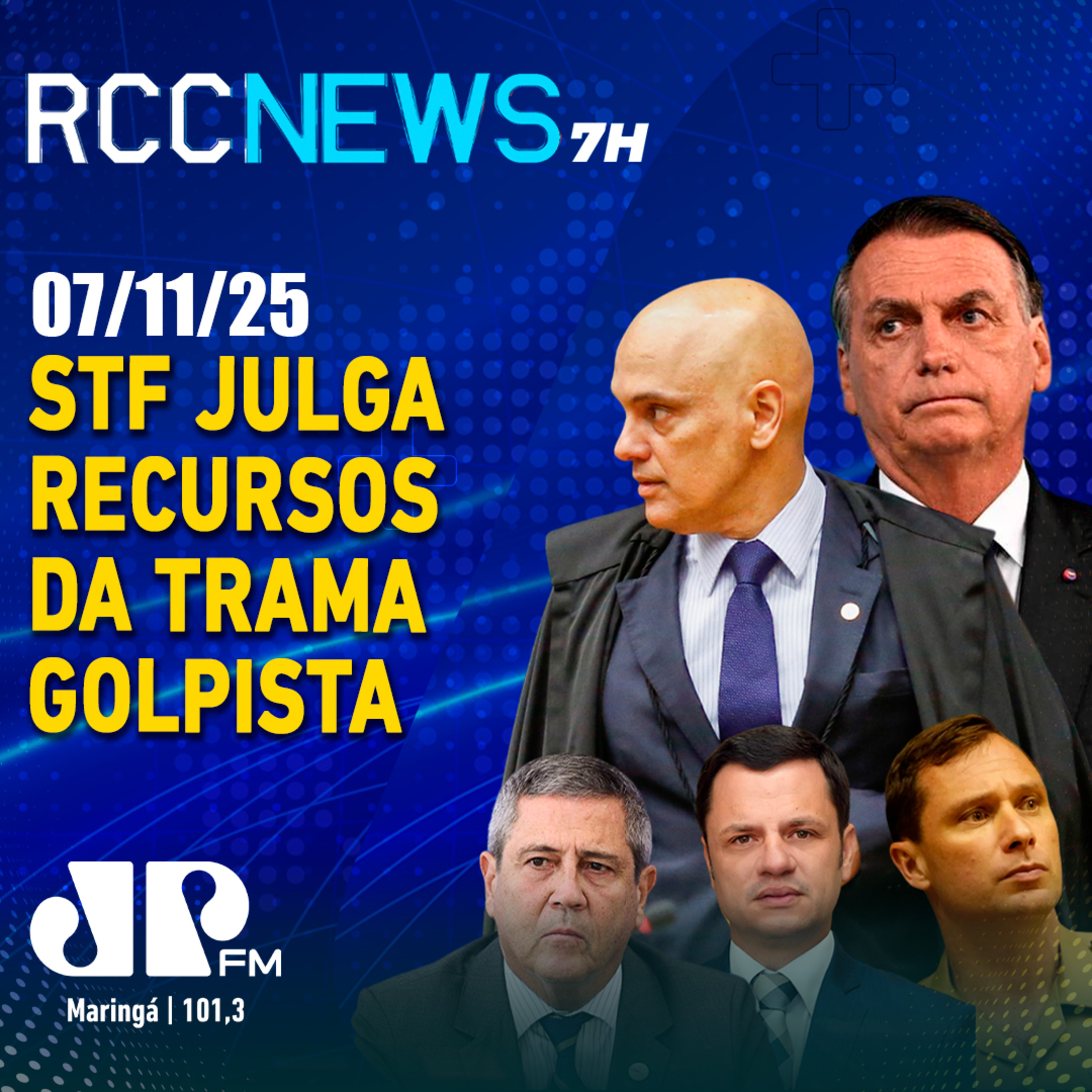 STF inicia julgamento dos recursos no caso da trama golpista de Bolsonaro episode artwork