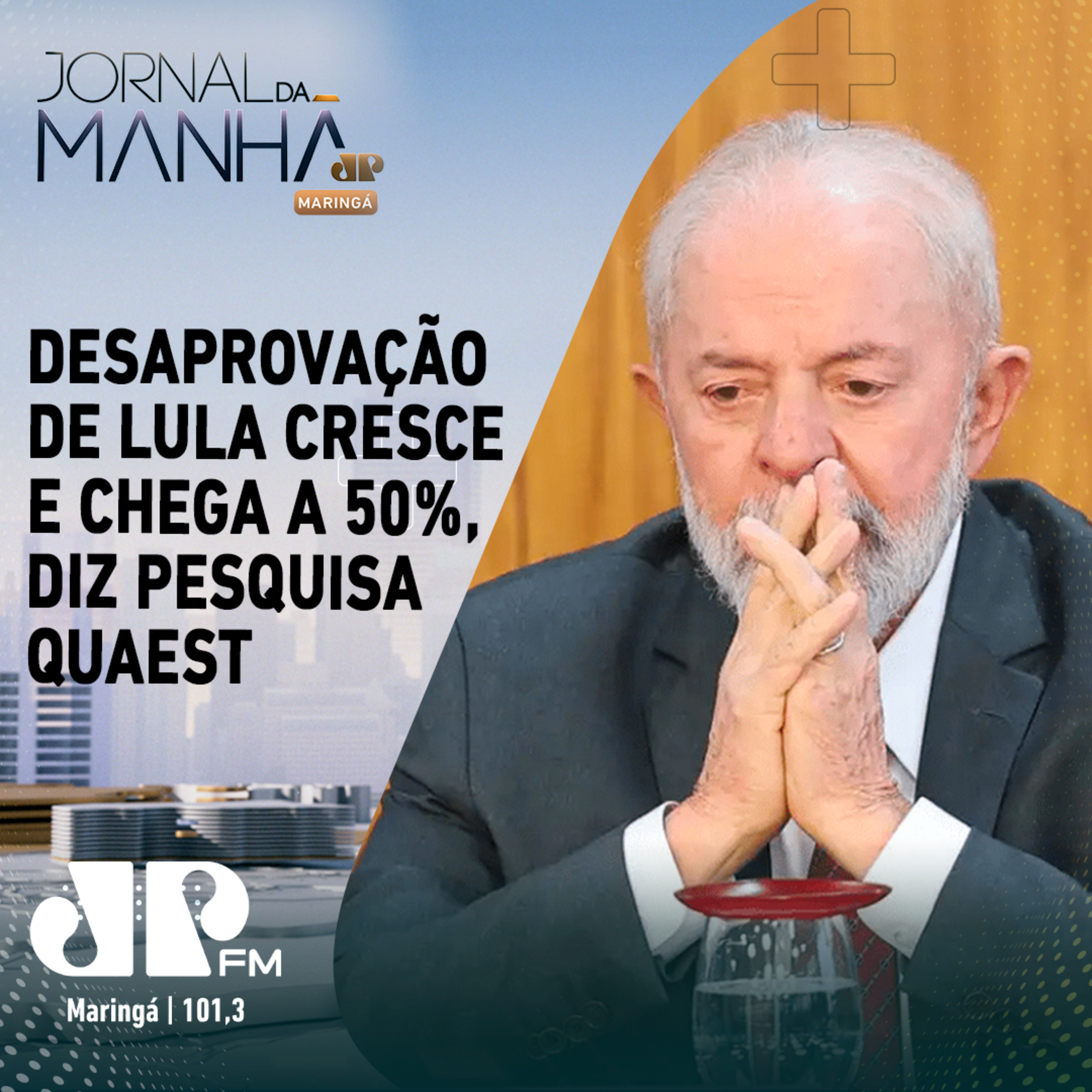 Desaprovação de Lula cresce e chega a 50%, diz pesquisa Quaest episode artwork