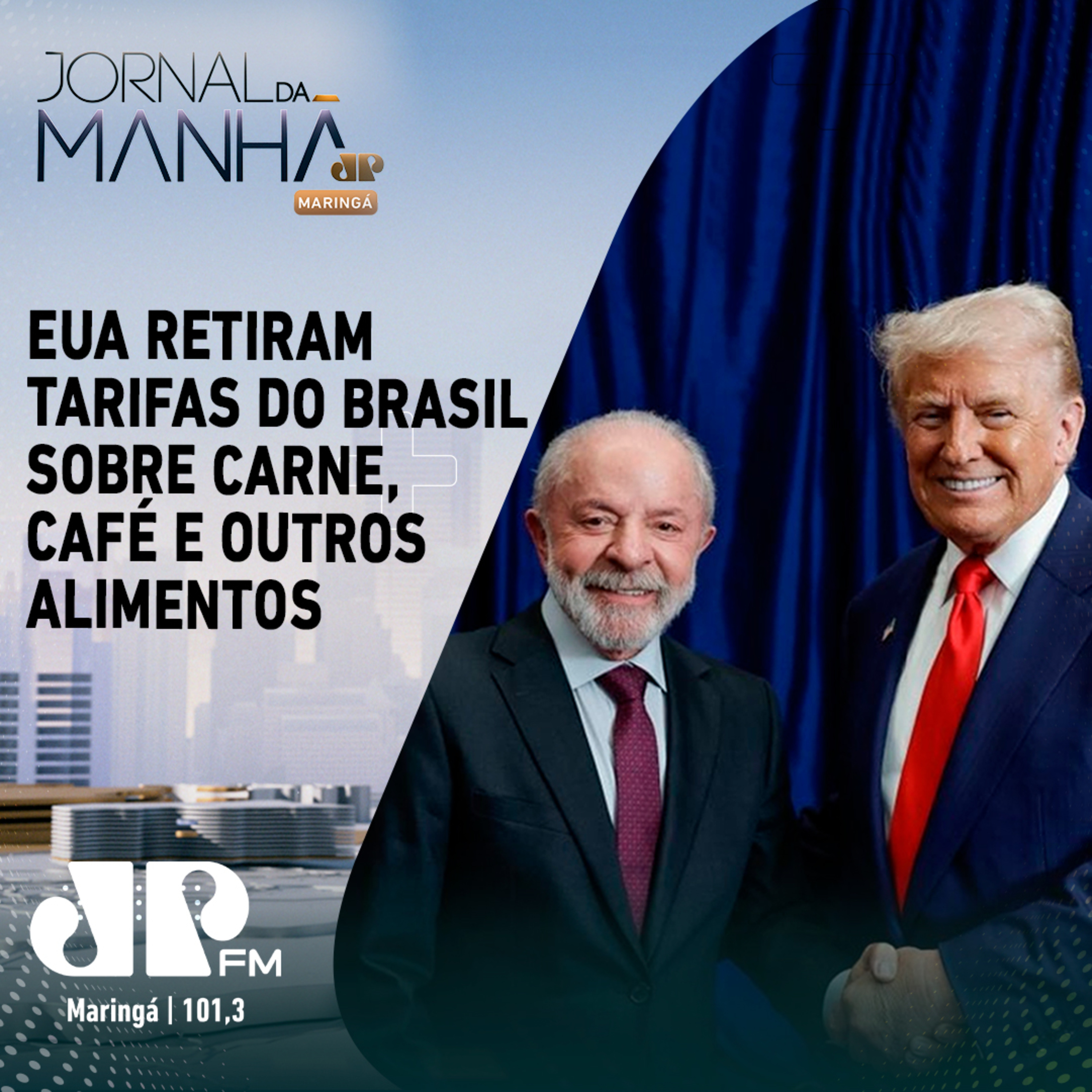 EUA retiram tarifas do Brasil sobre carne, café e outros alimentos episode artwork