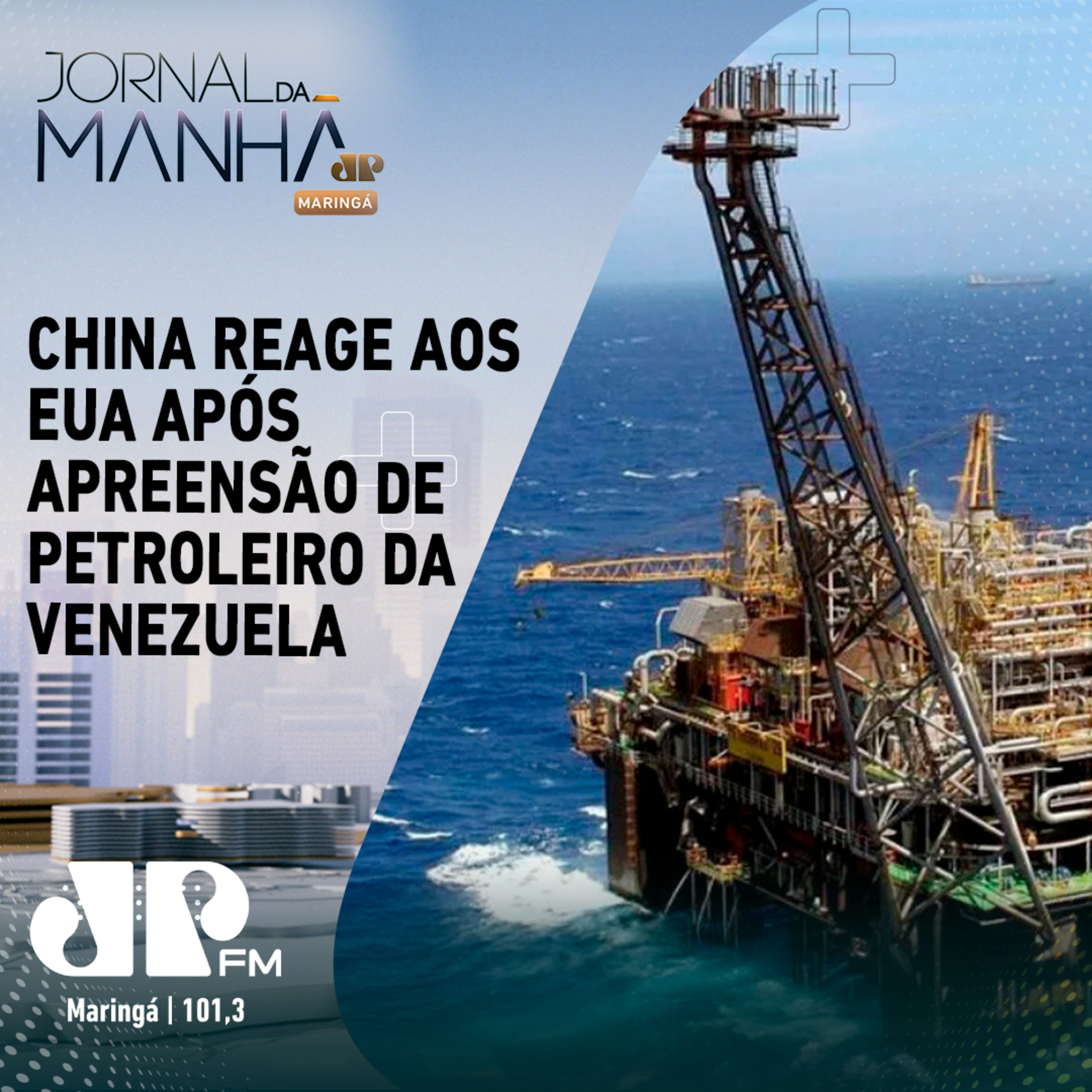 China reage aos EUA após apreensão de petroleiro da Venezuela  episode artwork