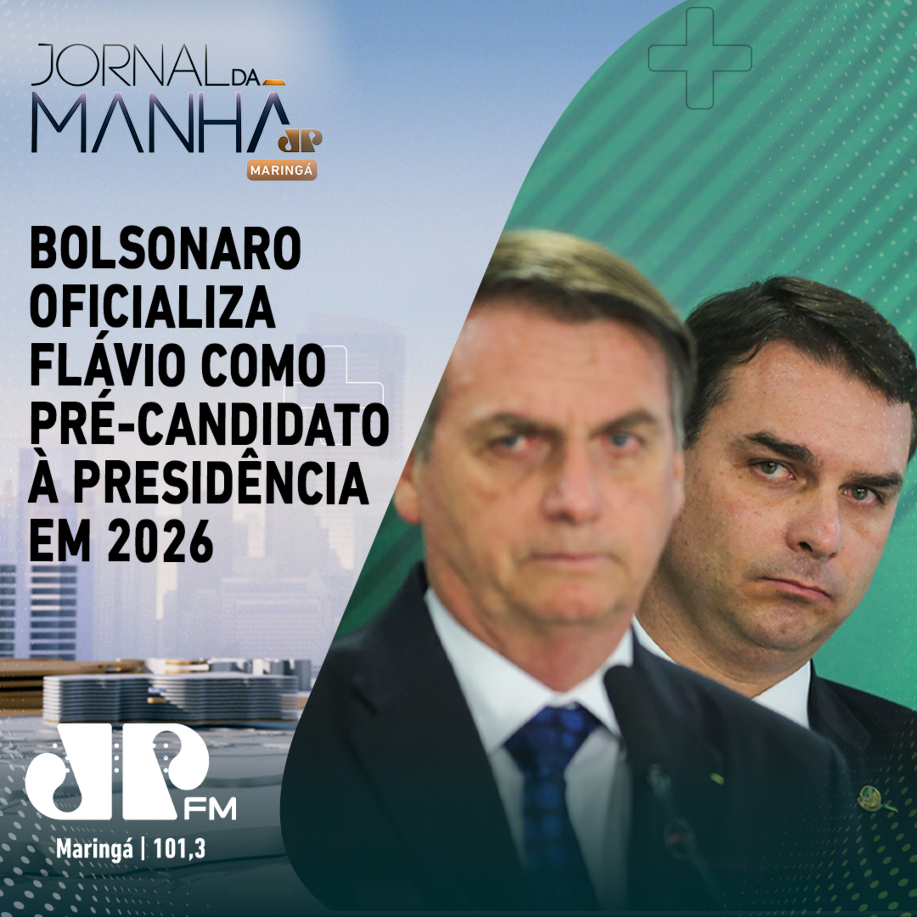 Bolsonaro oficializa Flávio como pré-candidato à Presidência em 2026 episode artwork