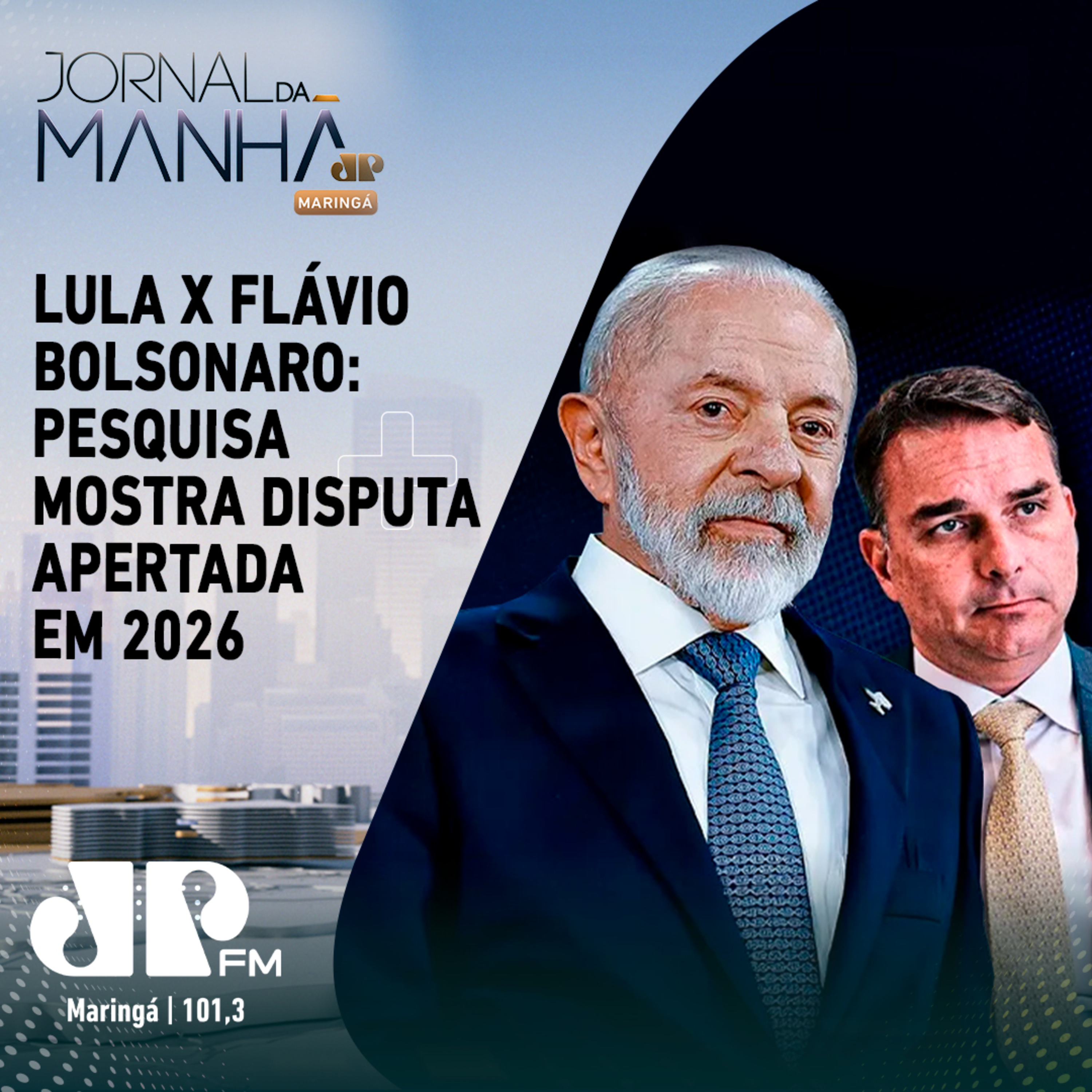 Lula x Flávio Bolsonaro: nova pesquisa aponta empate técnico em 2026 episode artwork