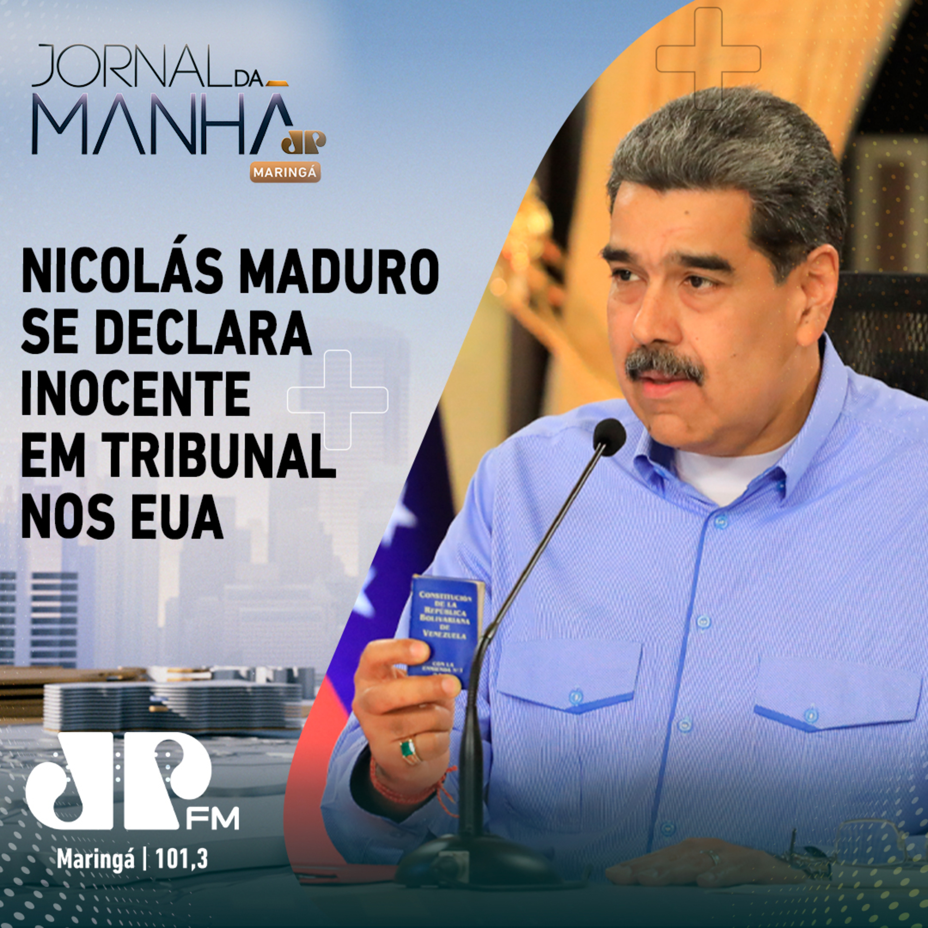 Nicolás Maduro se declara inocente em tribunal nos EUA episode artwork