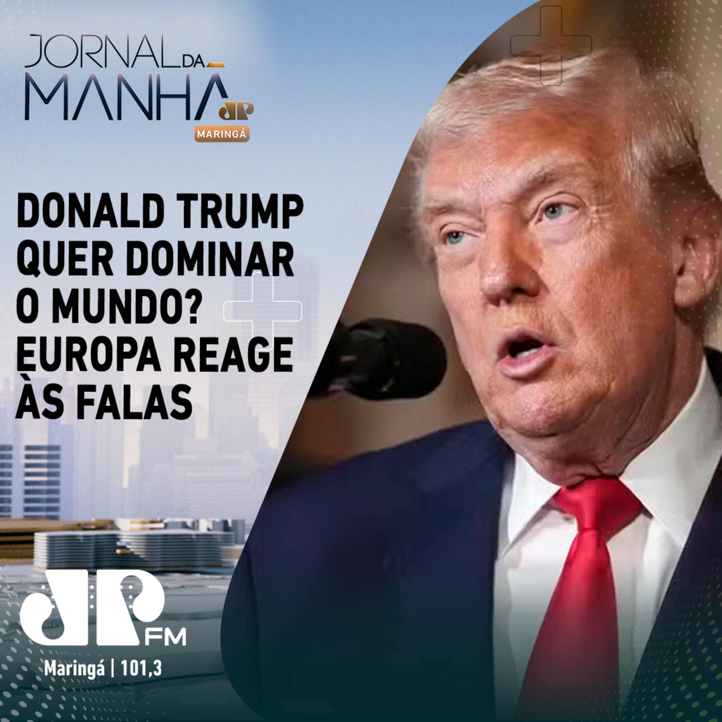 Donald Trump quer dominar o mundo? Europa reage a isso  episode artwork