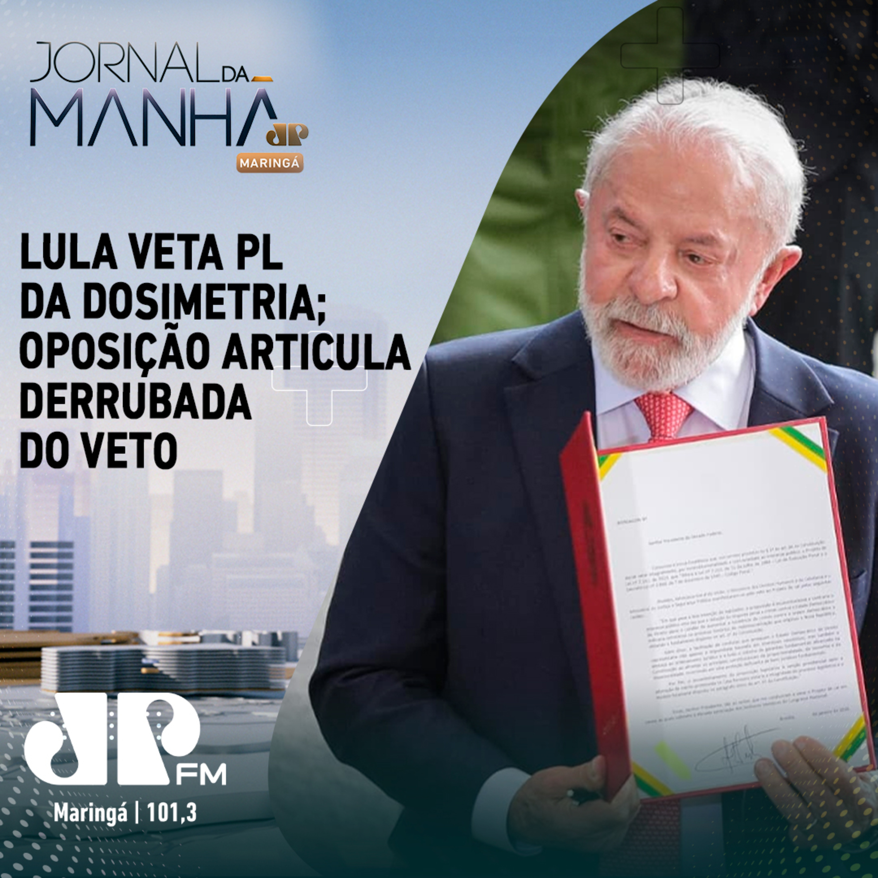 Lula veta PL da Dosimetria; oposição articula derrubada do veto episode artwork