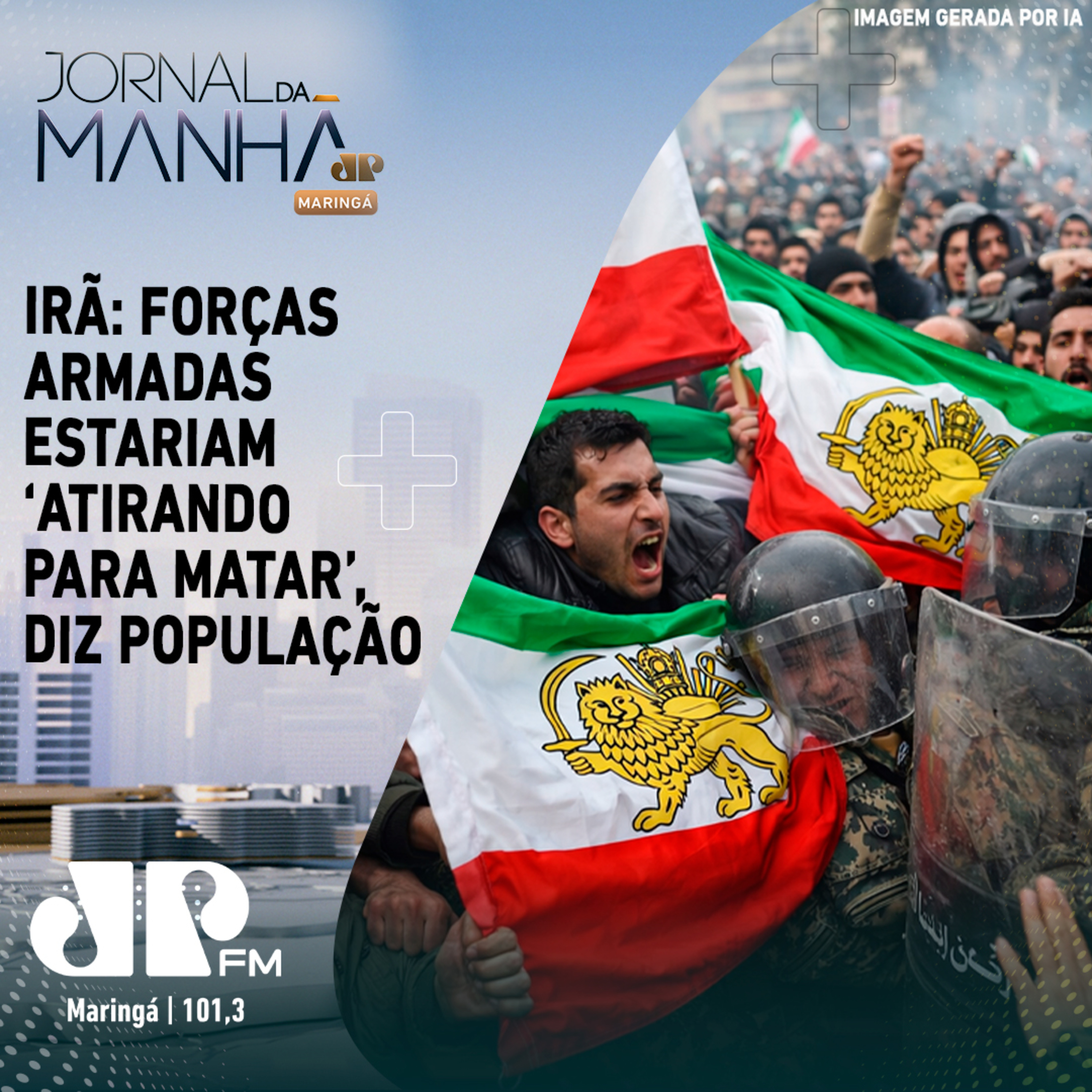 População denuncia que forças armadas estão ‘atirando para matar’ no Irã episode artwork