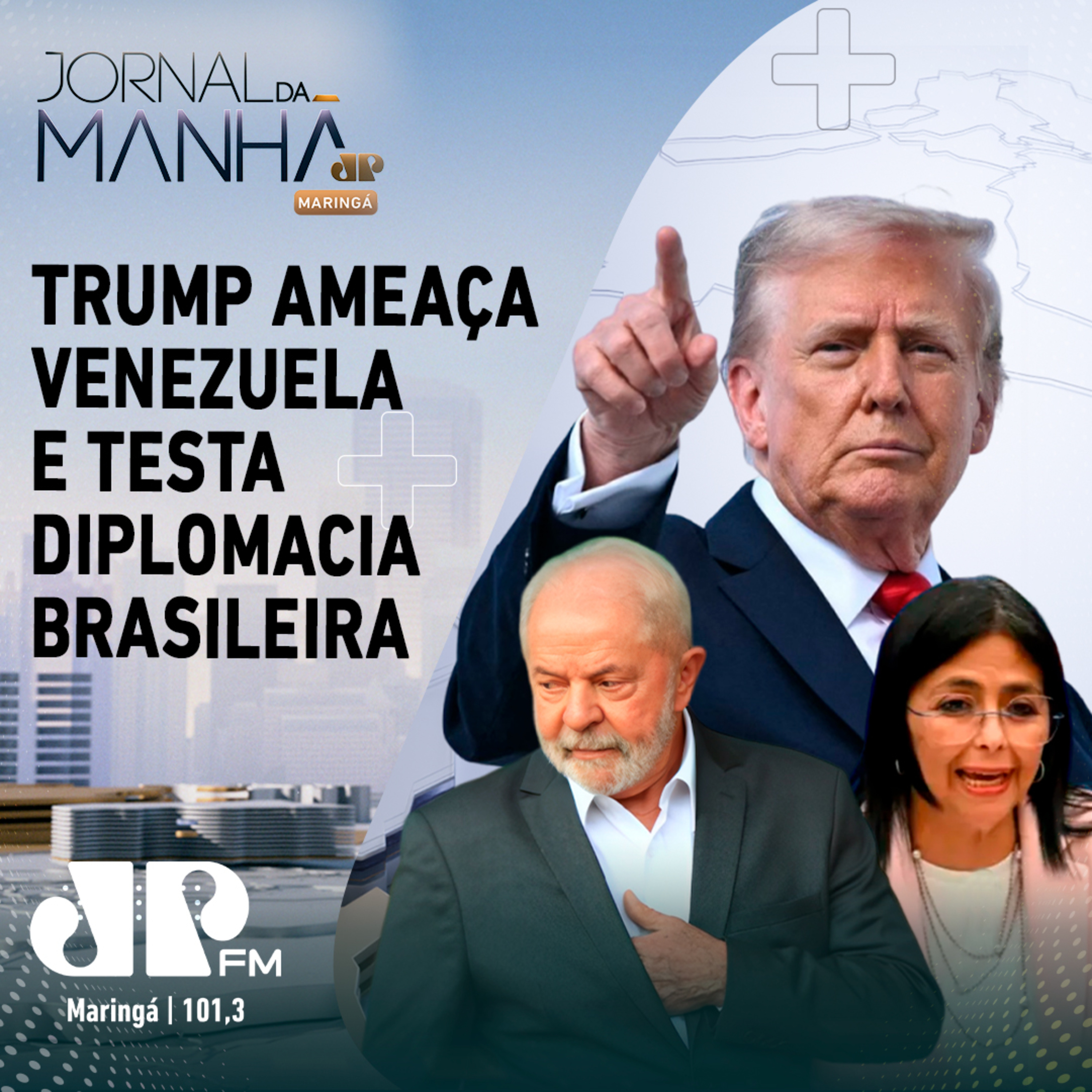 Trump ameaça Venezuela e teste diplomacia brasileira episode artwork