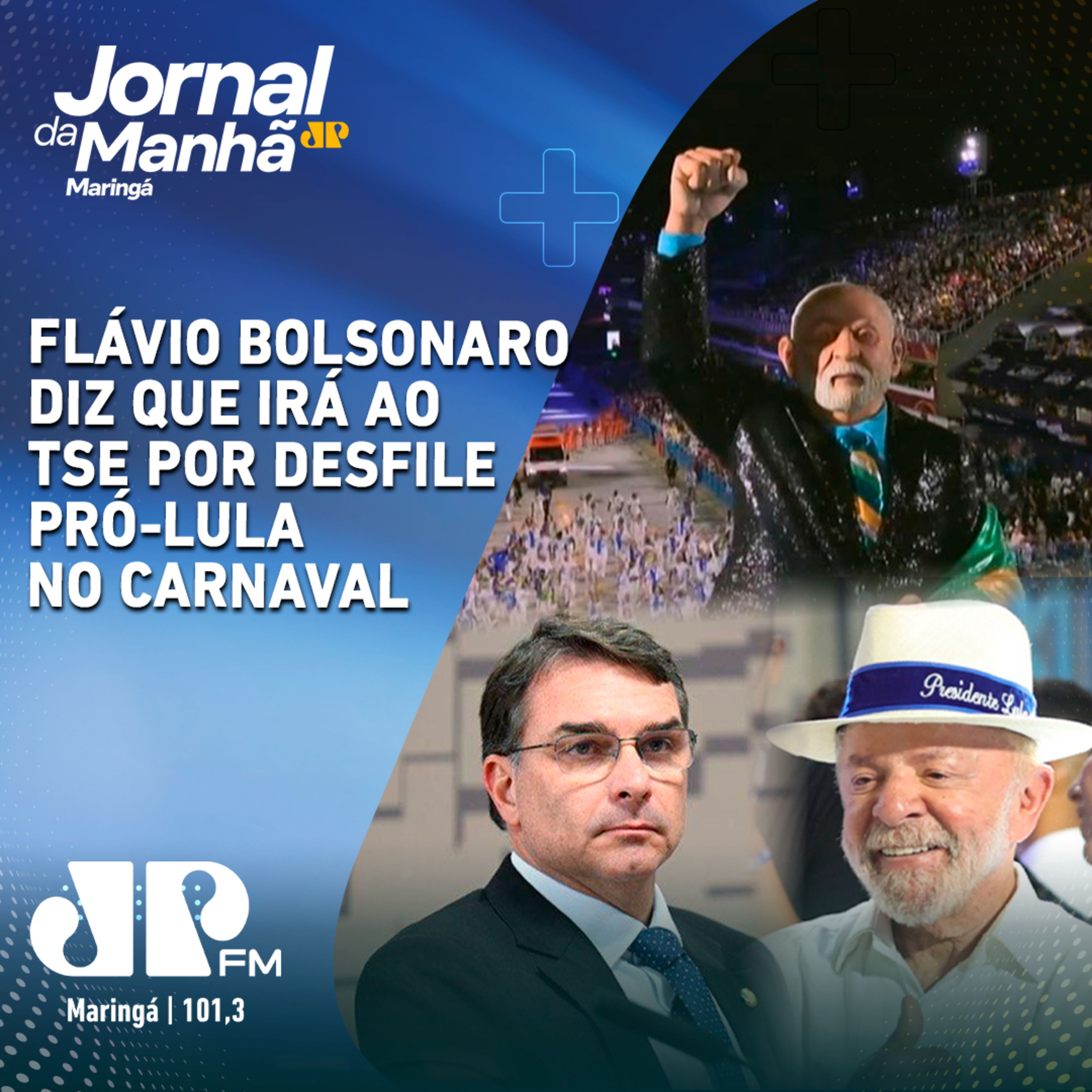 Flávio Bolsonaro diz que irá ao TSE por desfile pró-Lula no Carnaval episode artwork