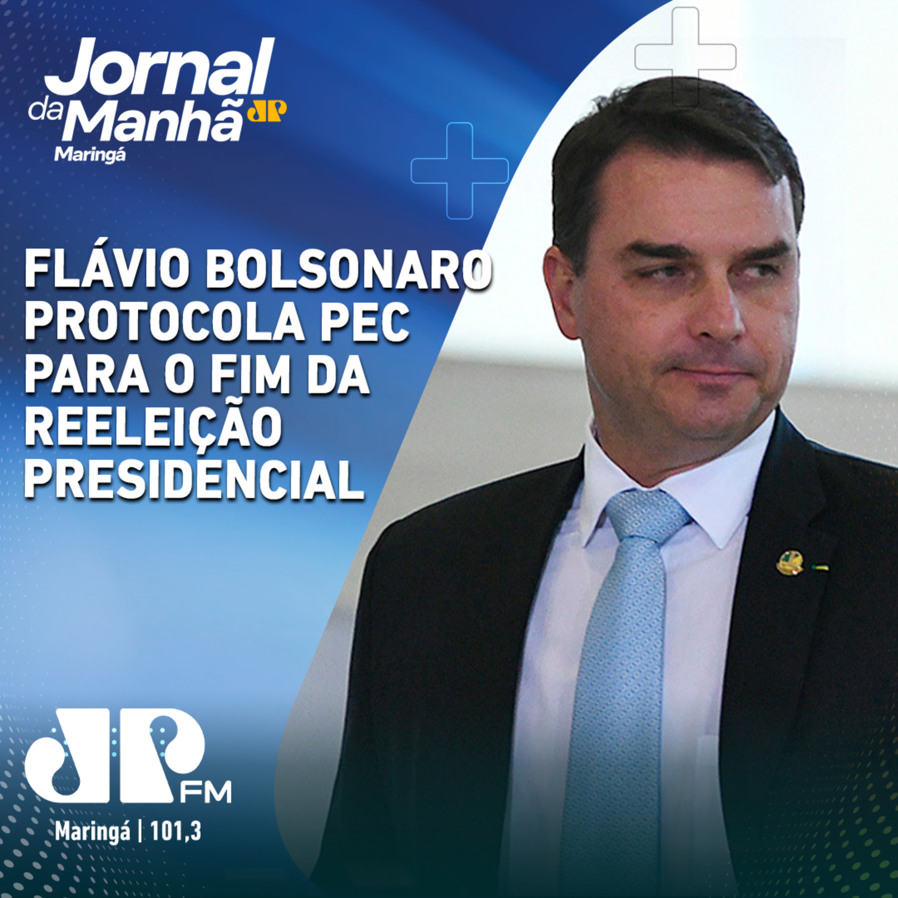Flávio Bolsonaro protocola PEC para o fim da reeleição presidencial episode artwork