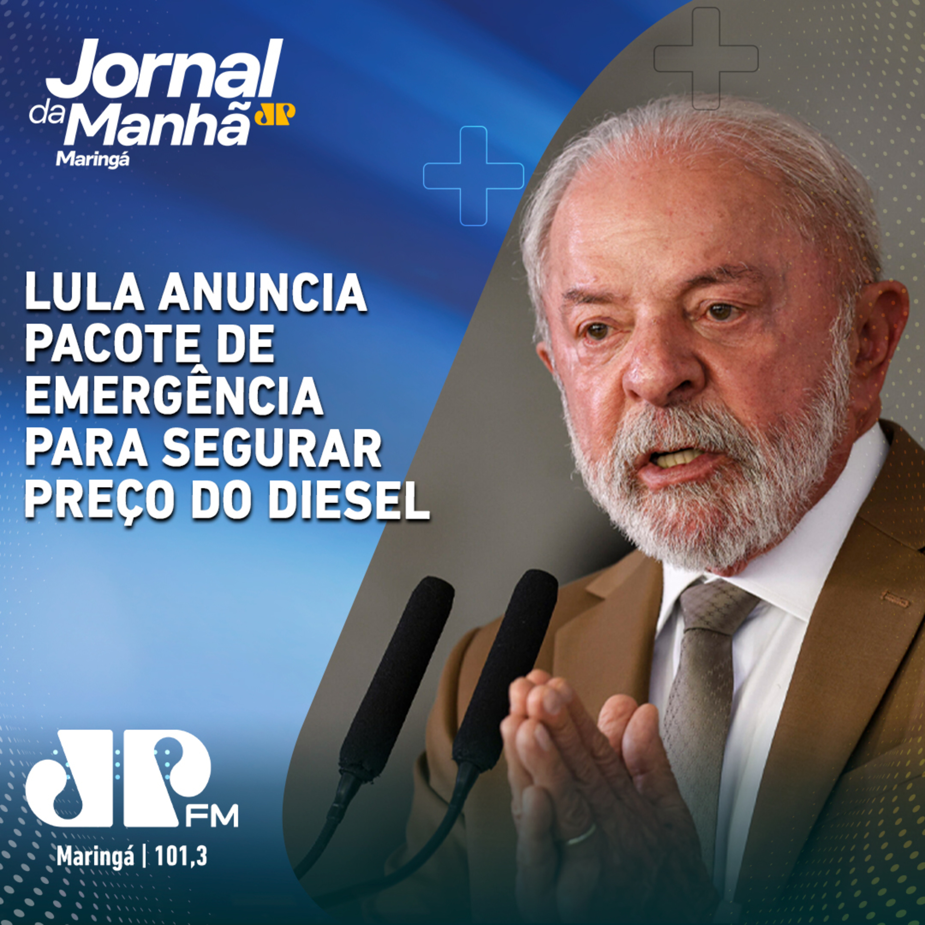 Lula anuncia pacote de emergência para segurar preço do diesel episode artwork