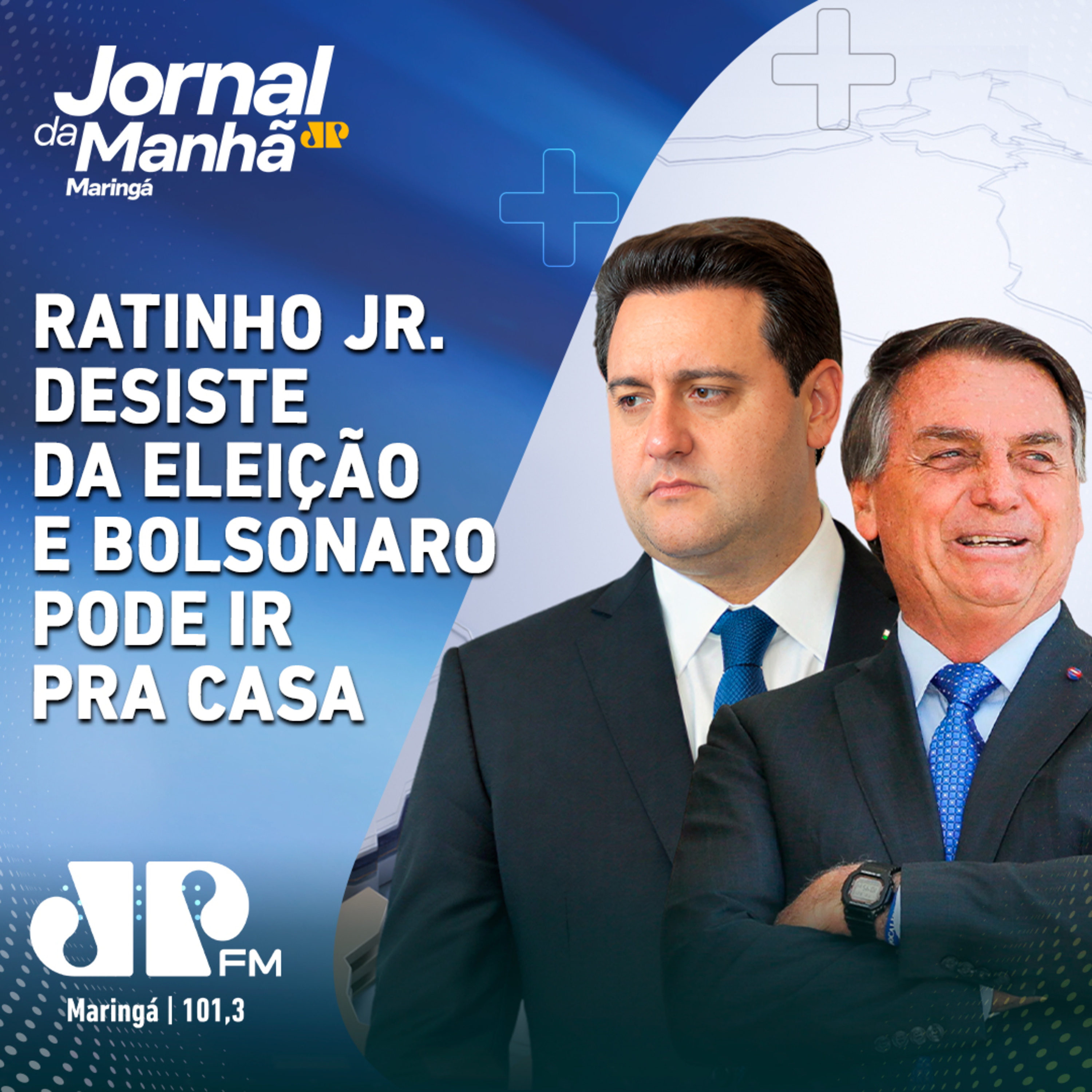 Ratinho Jr. desiste da eleição e Bolsonaro pode ir pra casa episode artwork
