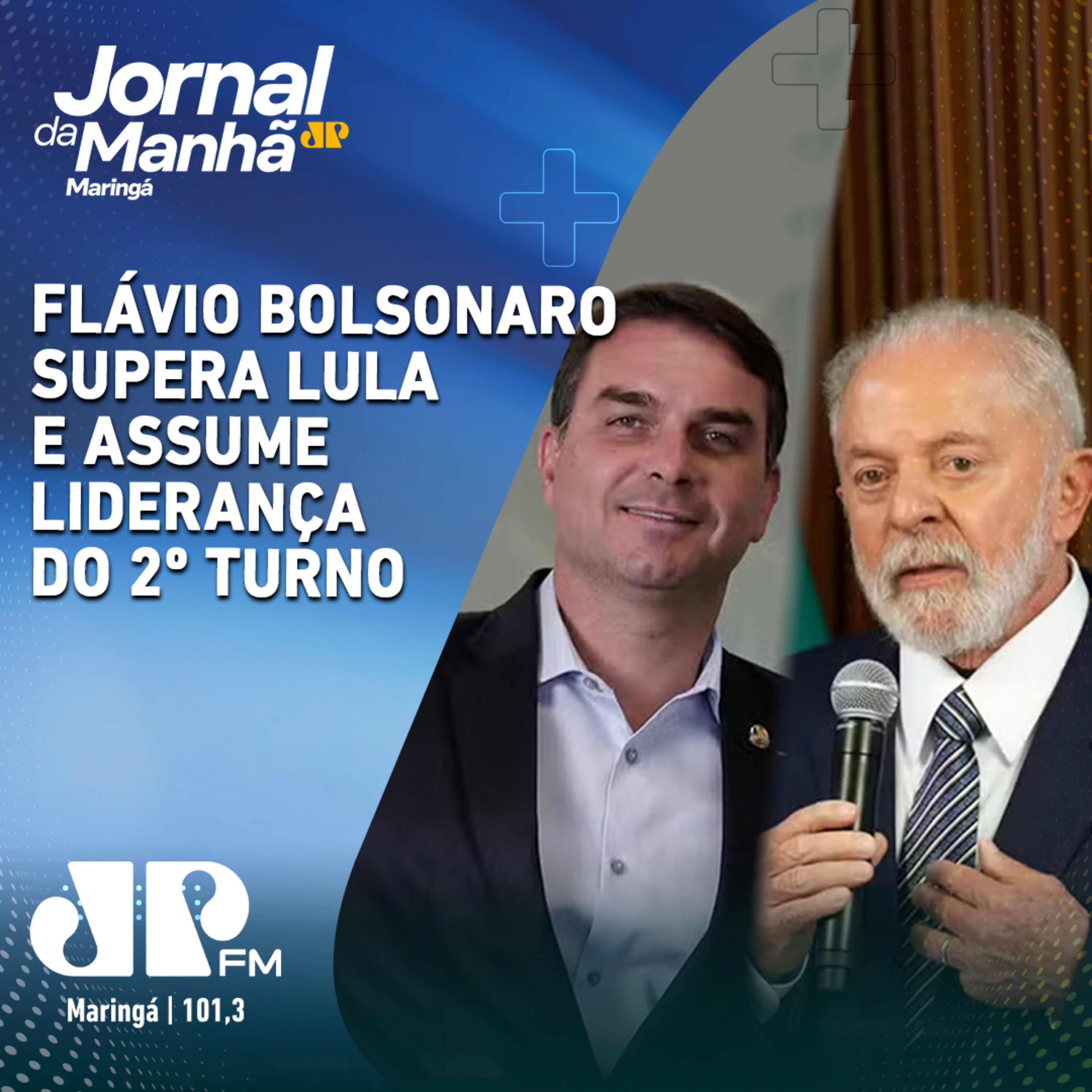 Flávio Bolsonaro supera Lula e assume liderança do 2° turno episode artwork