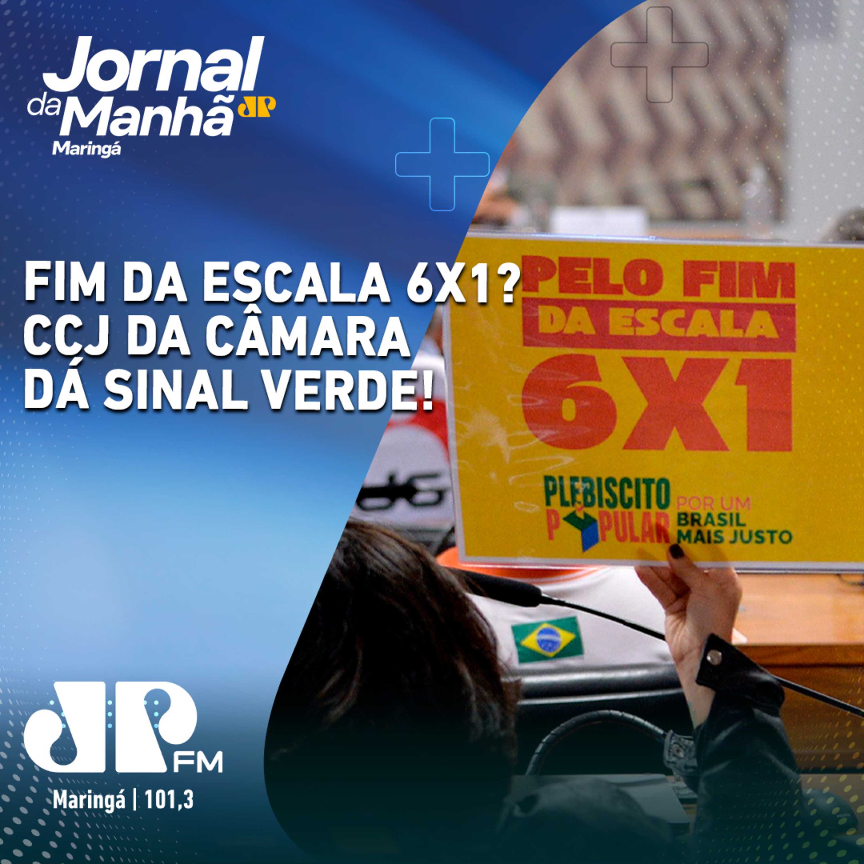 Fim da escala 6x1? CCJ da Câmara dá sinal verde! episode artwork