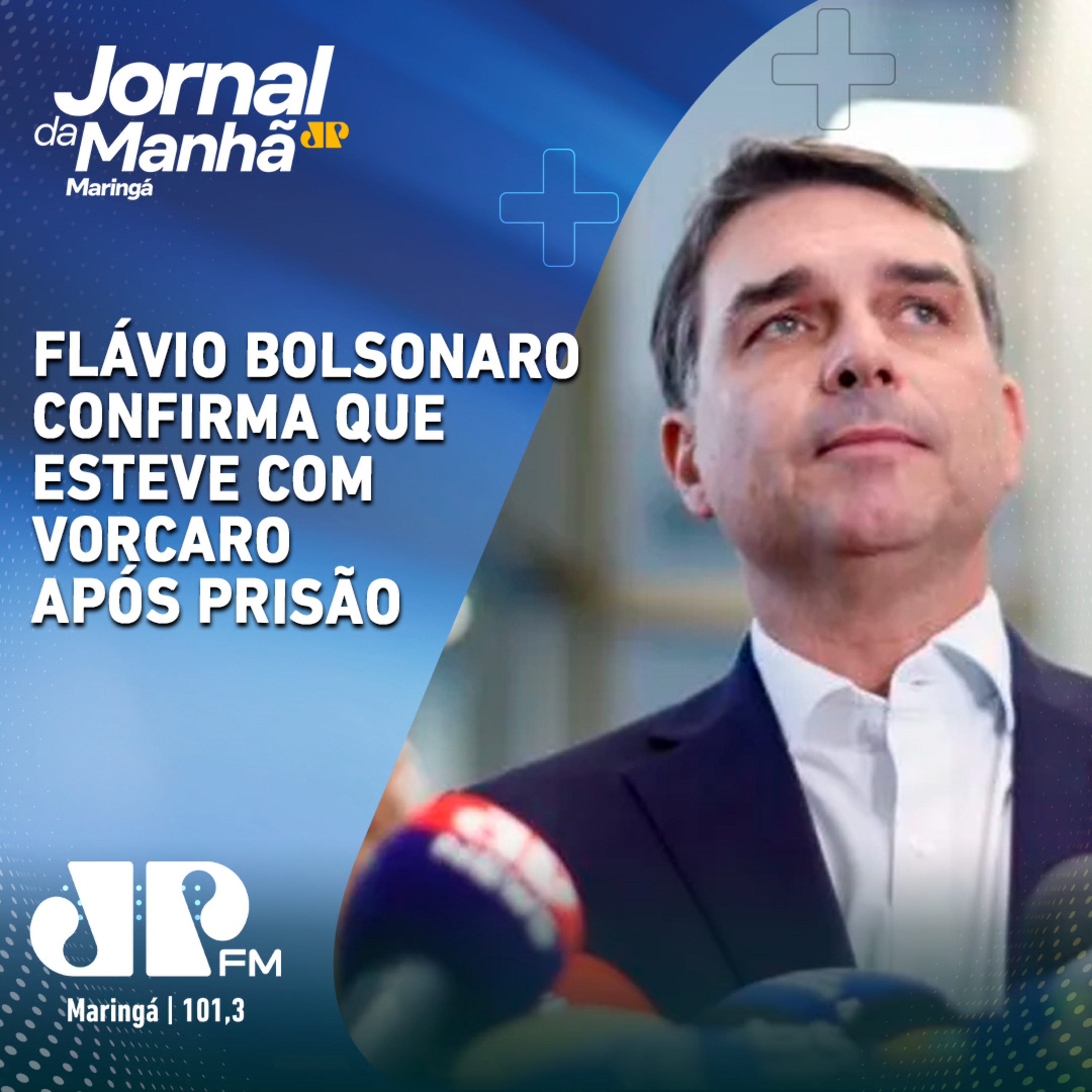Flávio Bolsonaro confirma que esteve com Vorcaro após prisão episode artwork