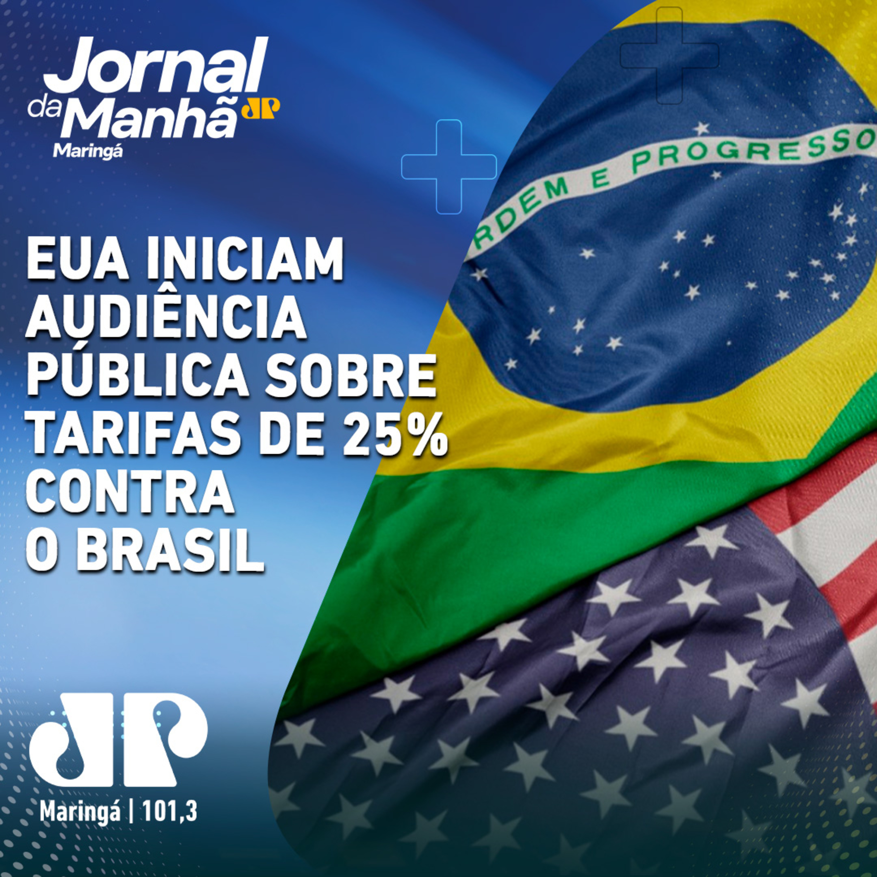 EUA iniciam audiência pública sobre tarifas de 25% contra o Brasil episode artwork