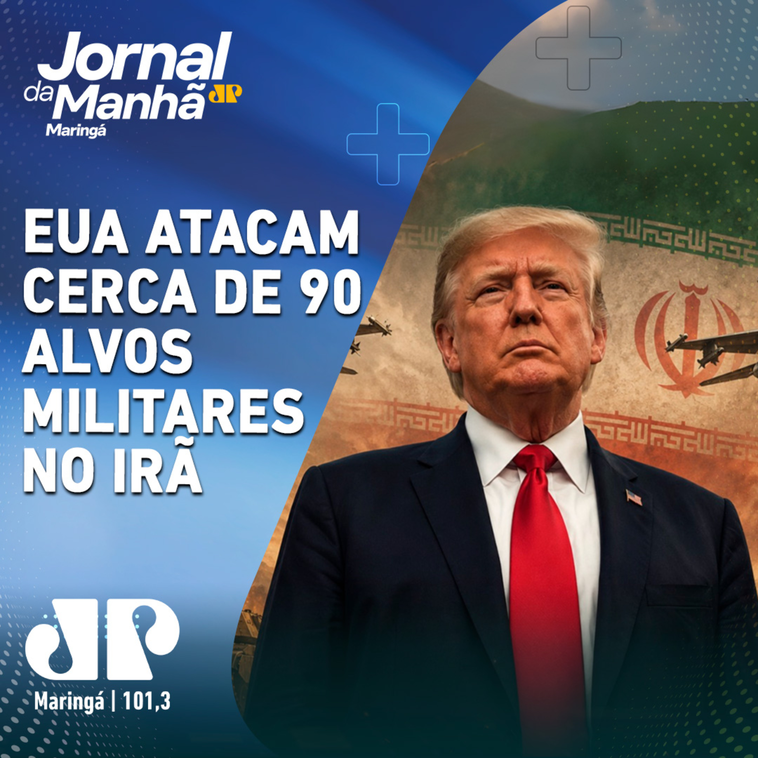 EUA atacam cerca de 90 alvos militares no Irã episode artwork