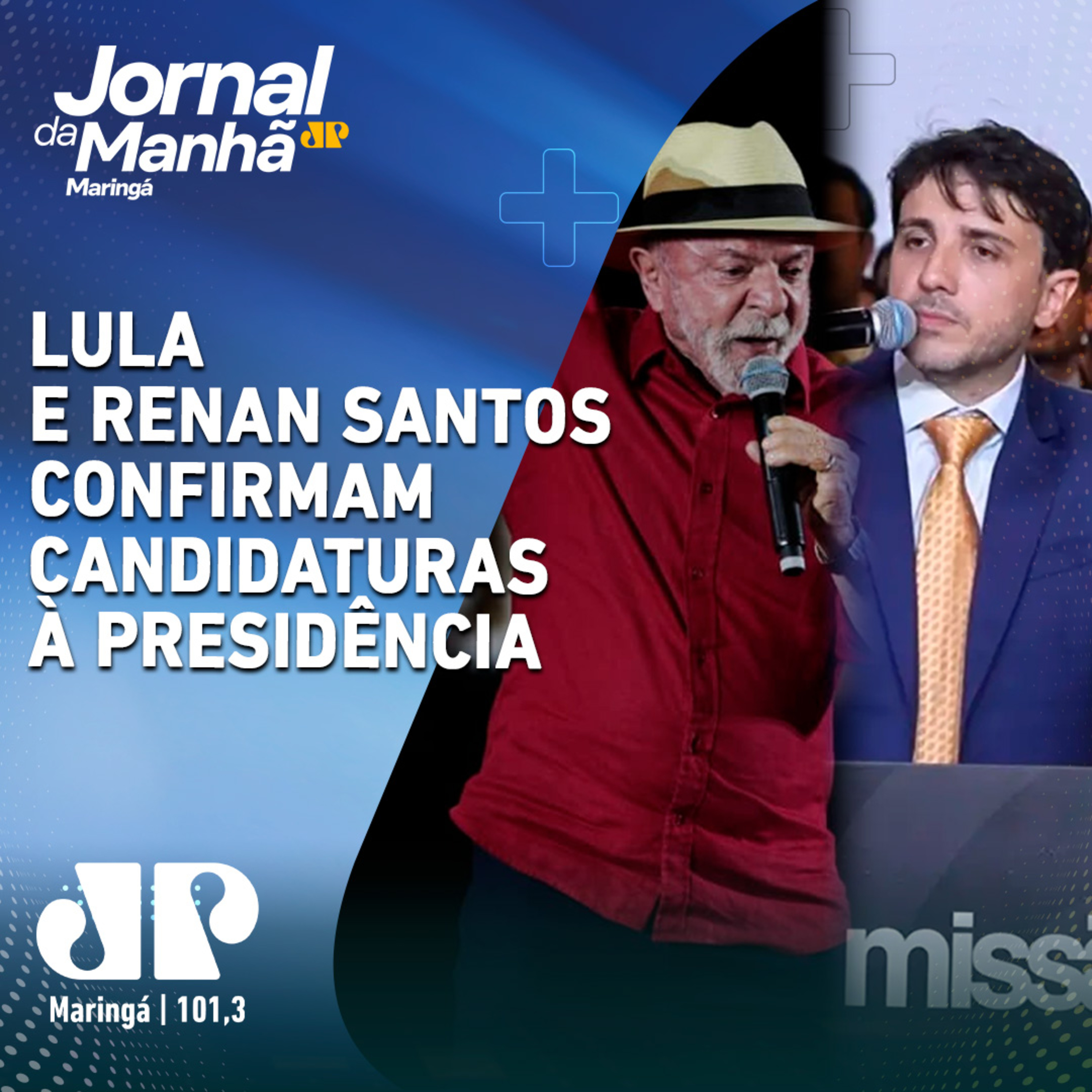 Lula e Renan Santos confirmam candidaturas à Presidência episode artwork