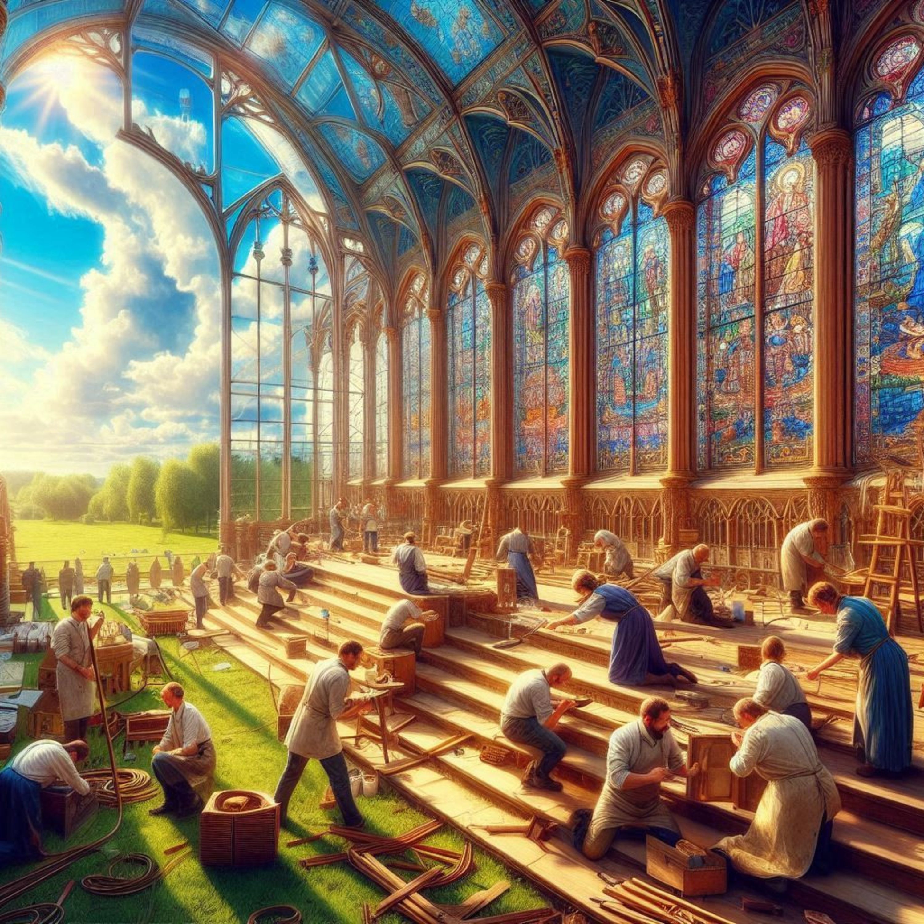 ⛪️ ¡La restauración de la iglesia! Zacarías 3 con comentarios. 🙏 episode artwork