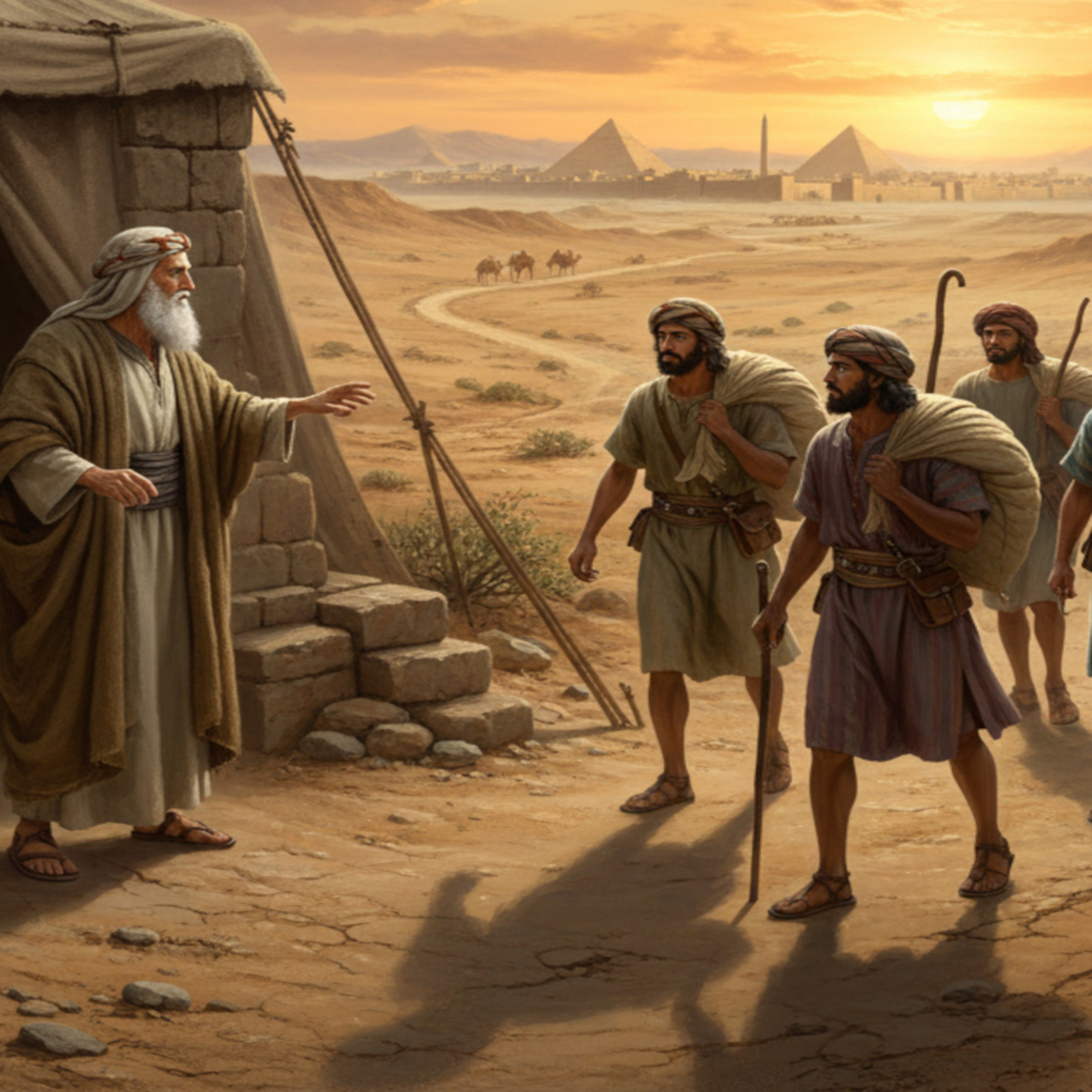 👴🏼️ ¡Jacob Envía A Sus Hijos! Génesis 42 Con Comentarios. 🌾️ episode artwork