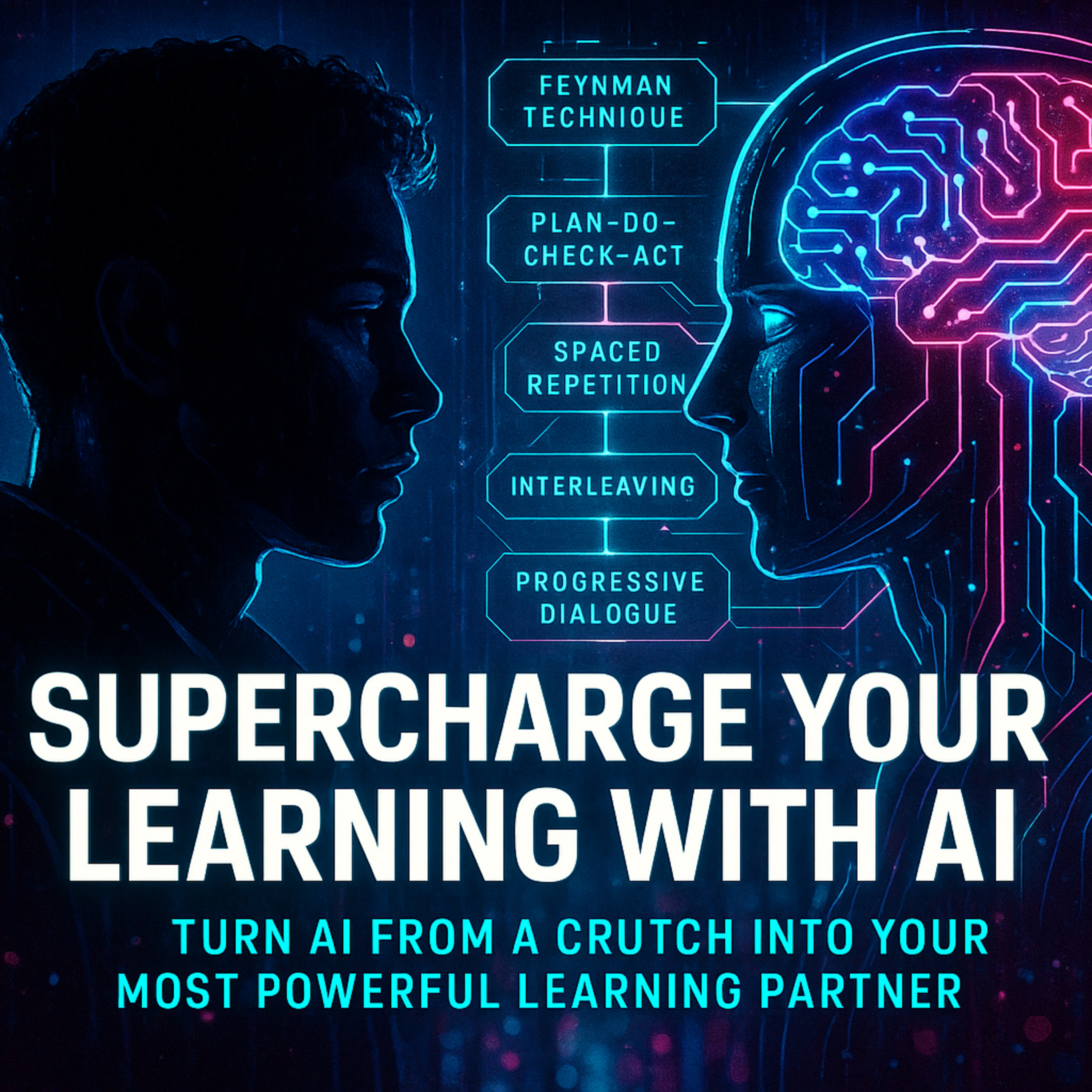 The AI Learning SuperPower: How to 10x Your Knowledge episode artwork