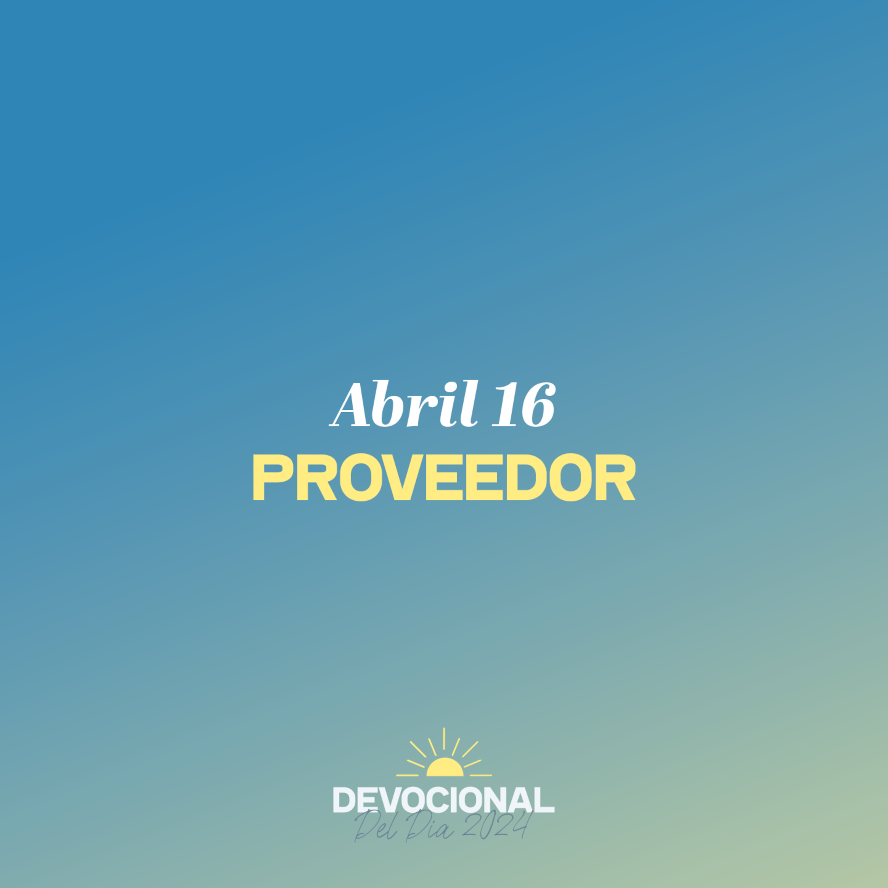 Portada de Devocional Del Día