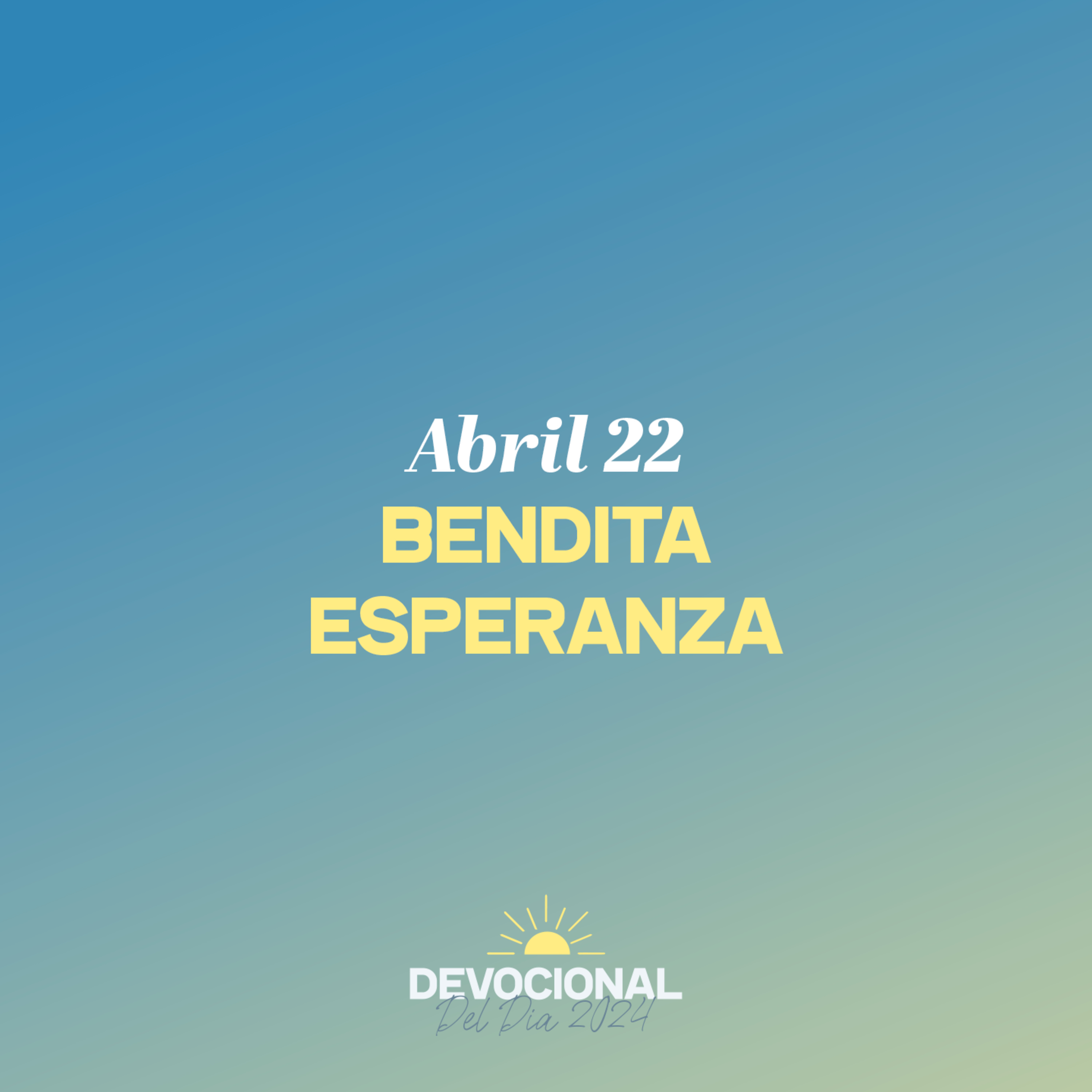Portada de Devocional Del Día