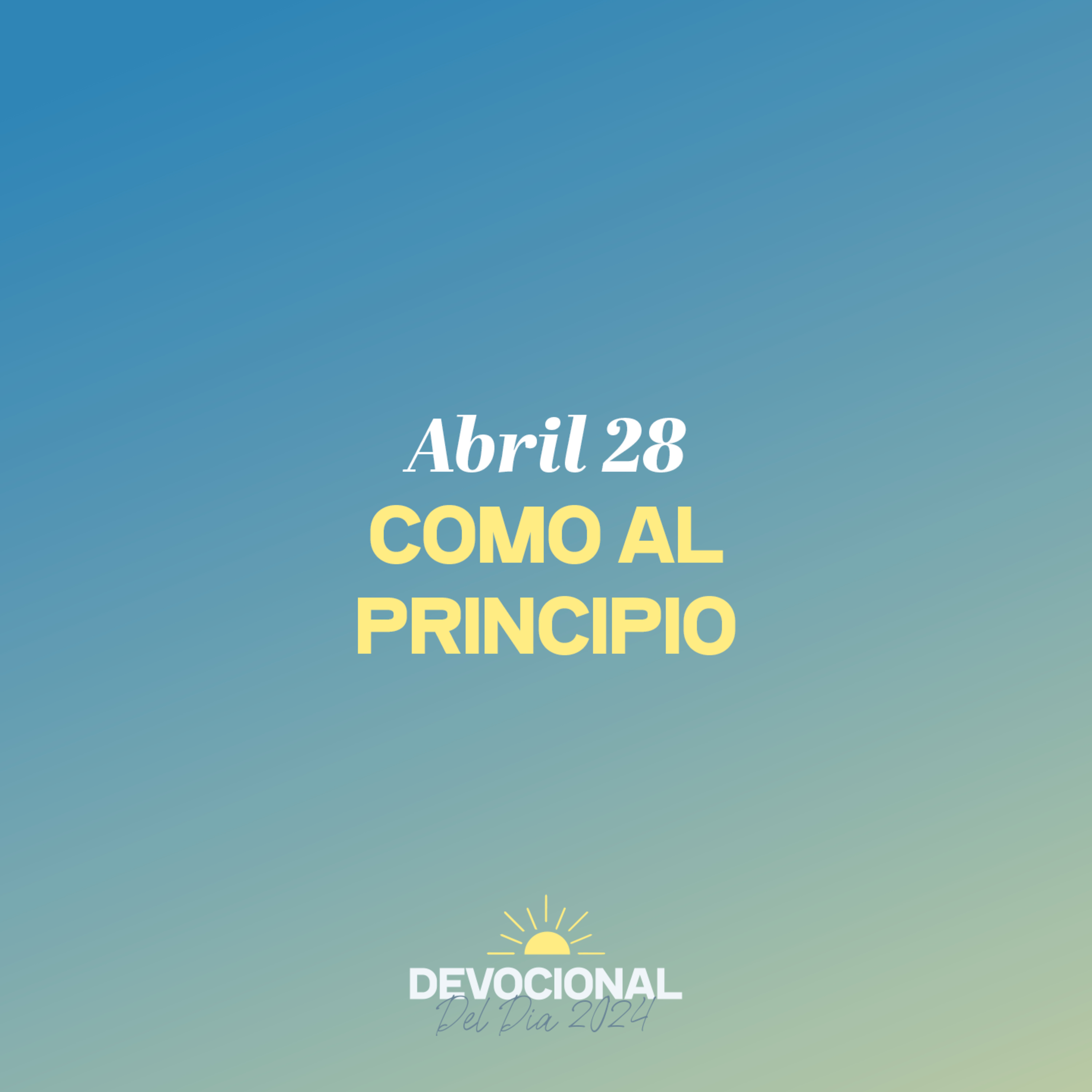 Portada de Devocional Del Día