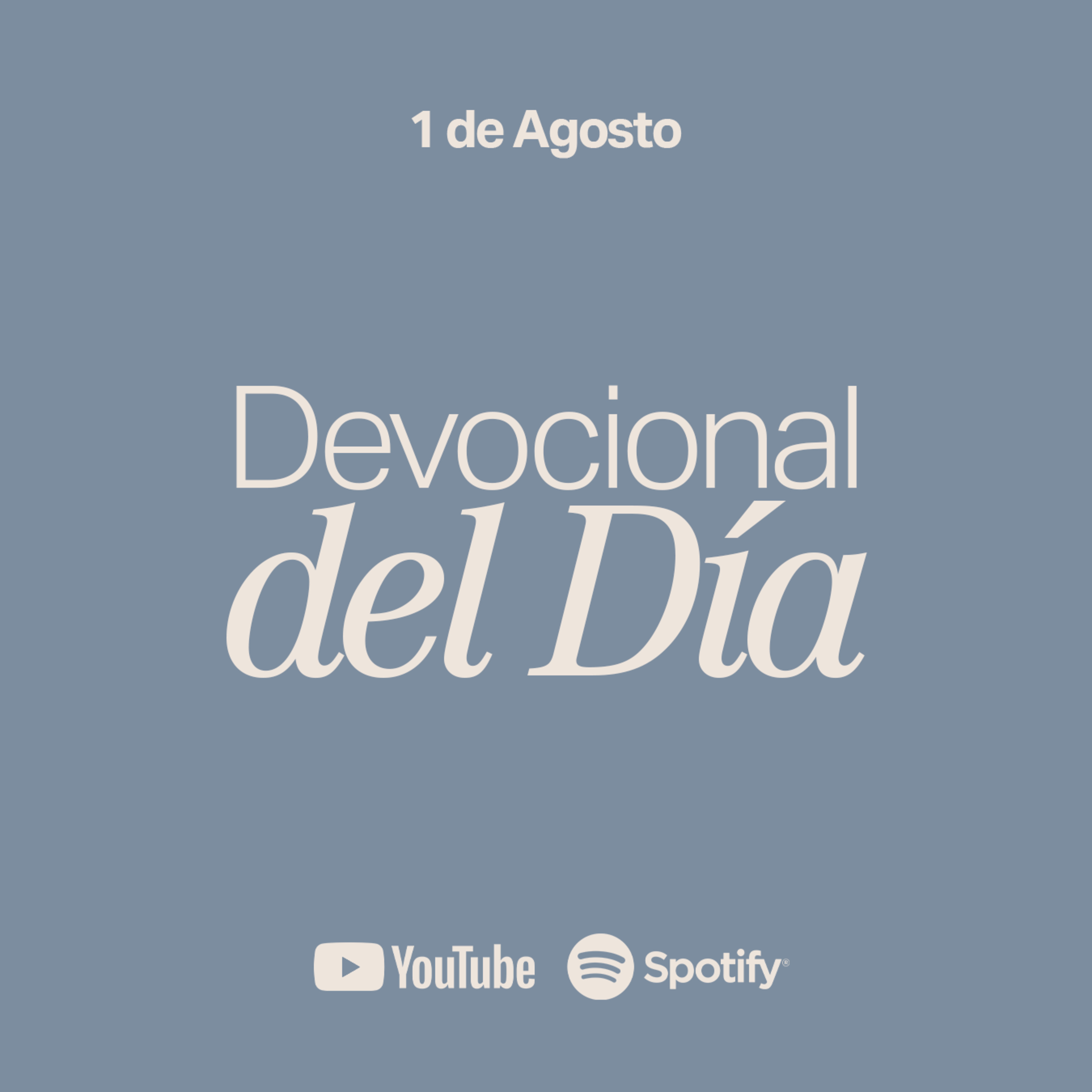 Devocional del Día | 1 de Agosto episode artwork