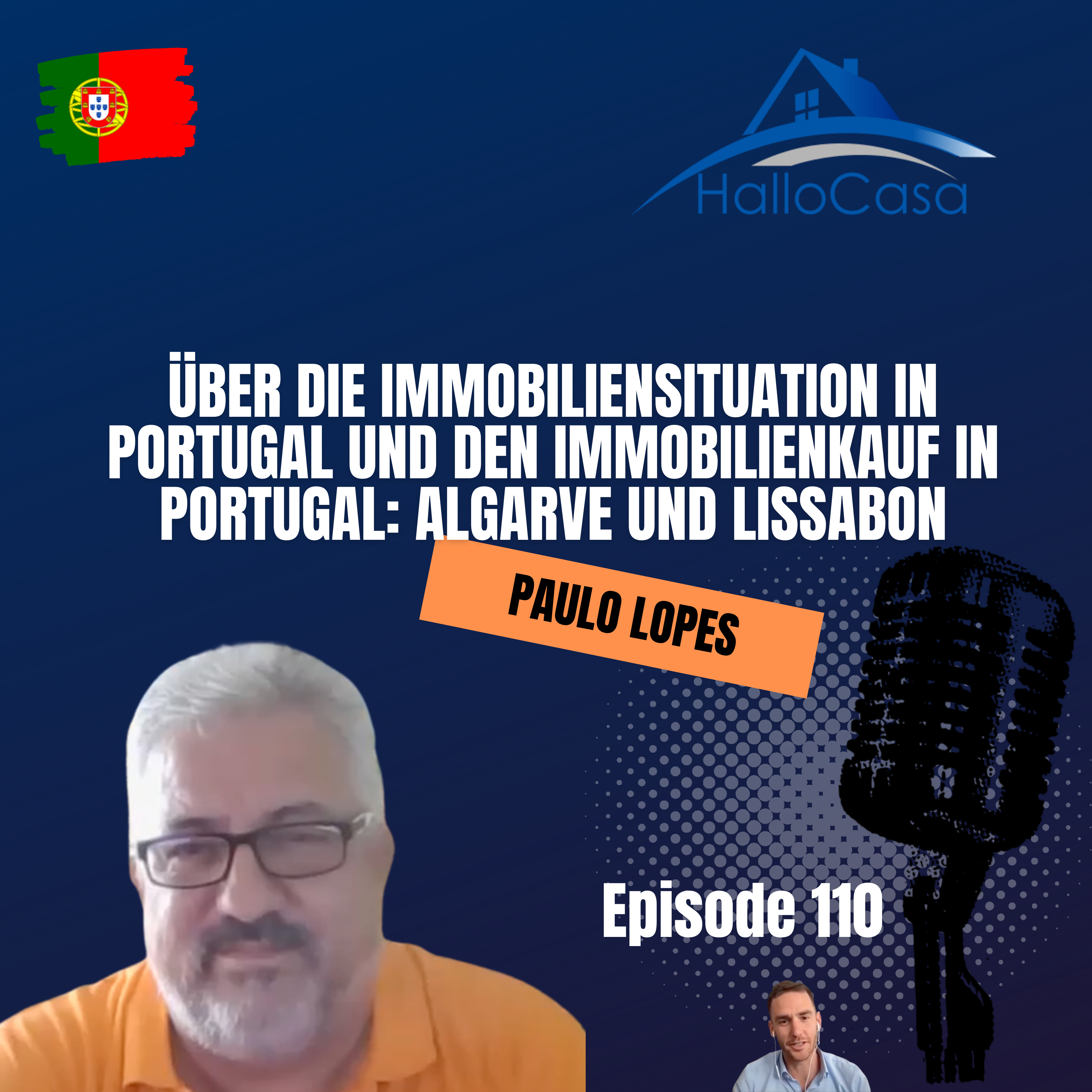 #110 Über die Immobiliensituation in Portugal und den Immobilienkauf in Portugal: Algarve und Lissabon episode artwork